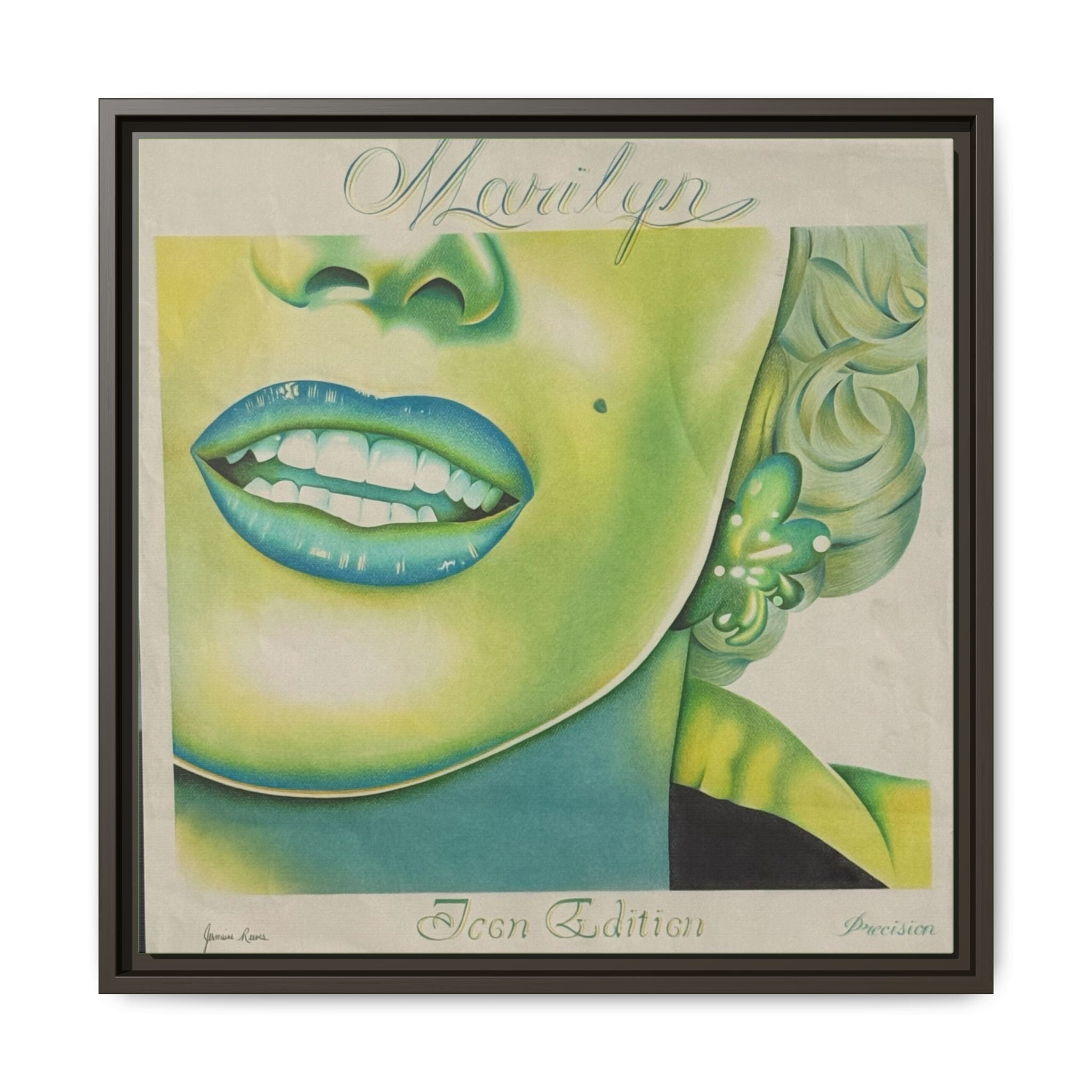 Canvas Wall Art - Green Glamor
