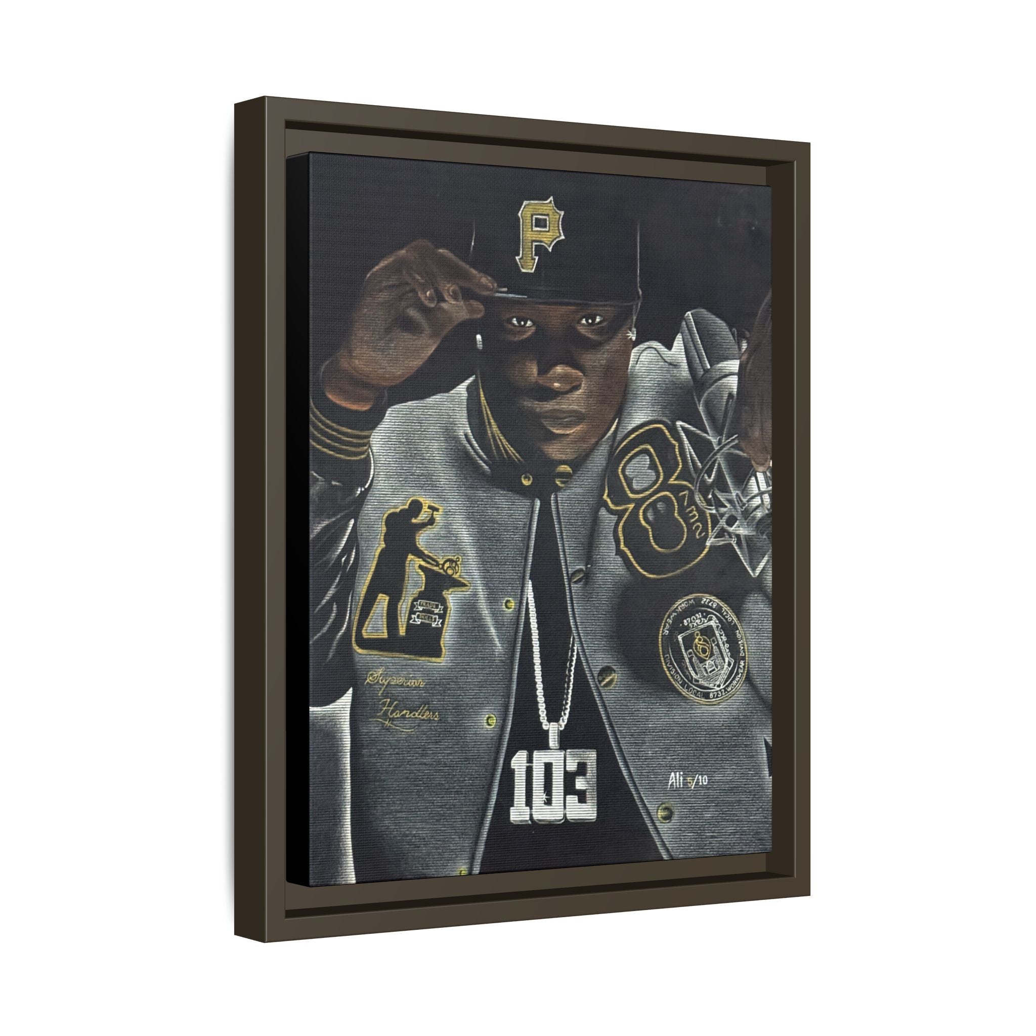 Canvas Looking in the Mirror Wall Art