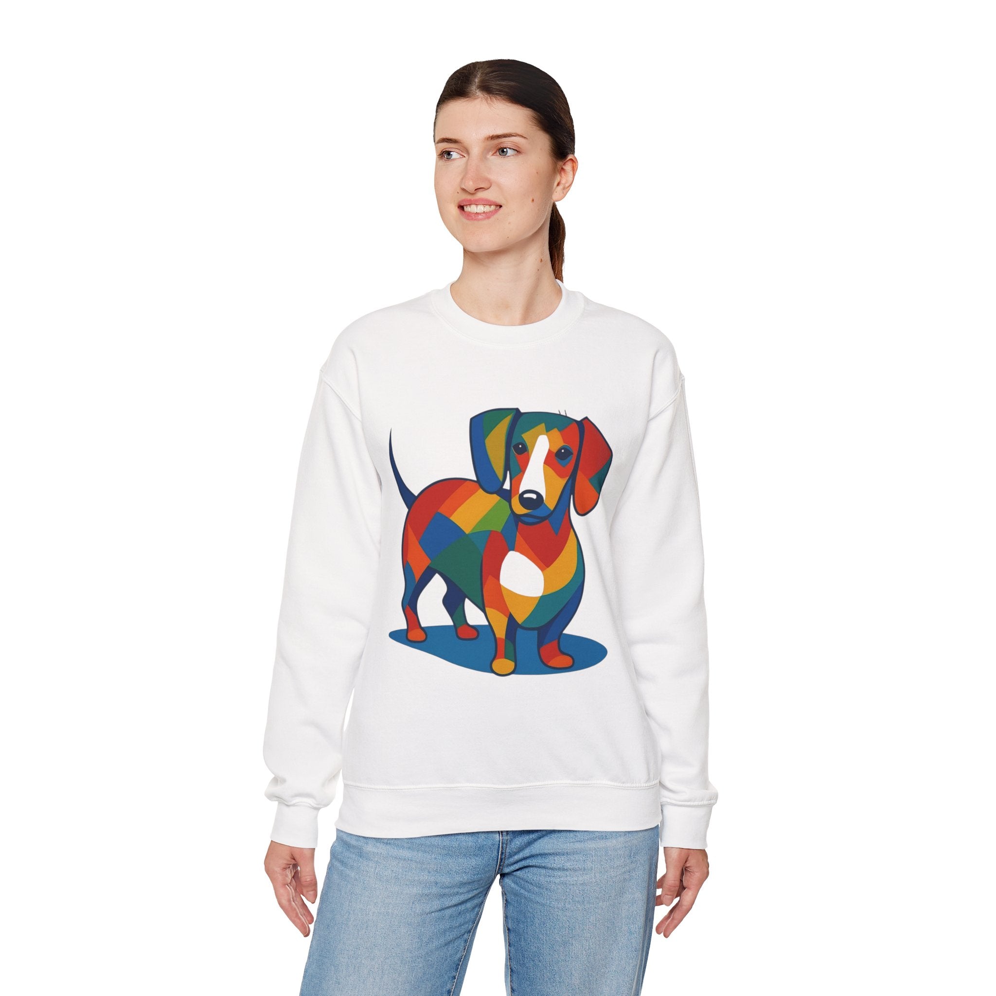 Color Puppy Crewneck Sweatshirt