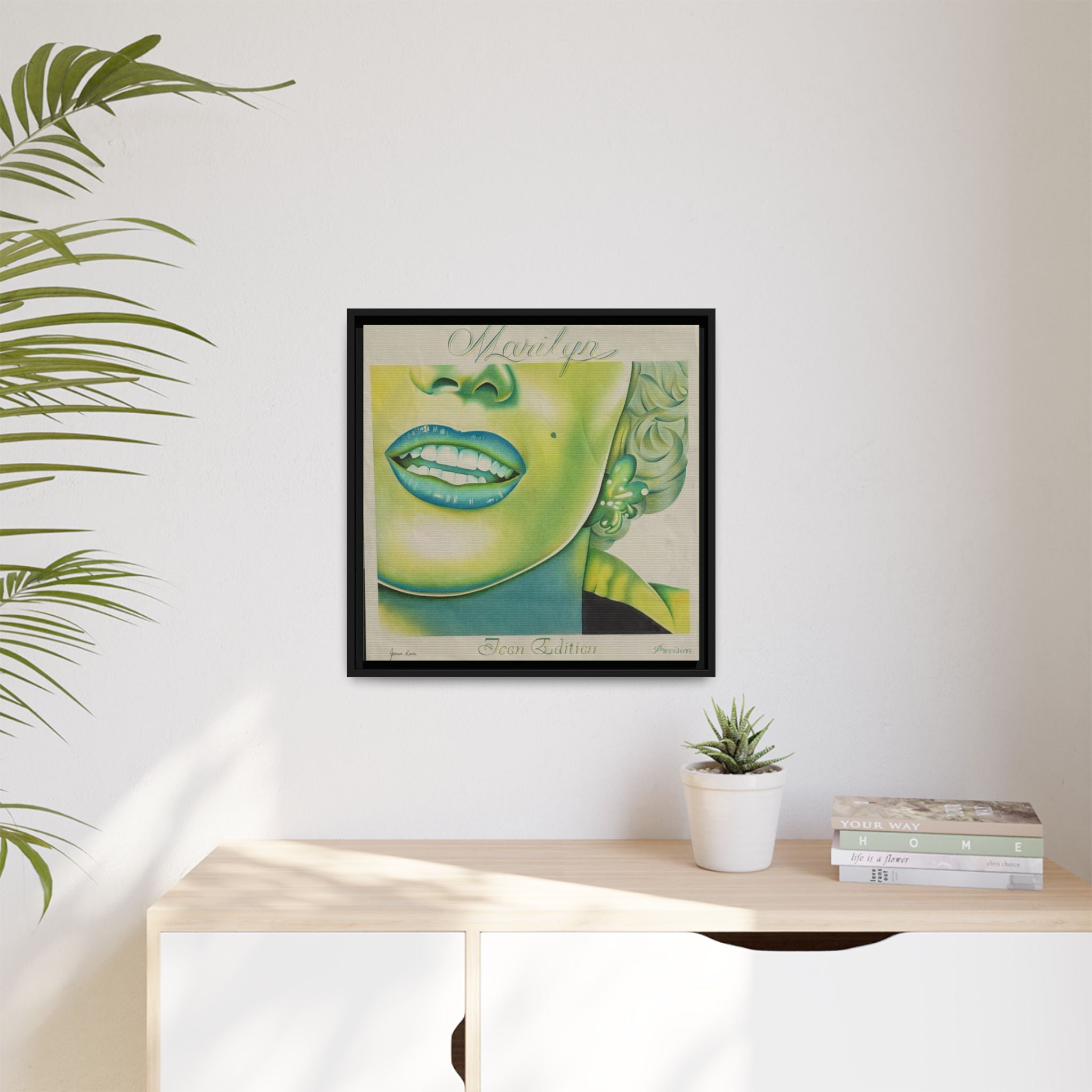 Canvas Wall Art - Green Glamor