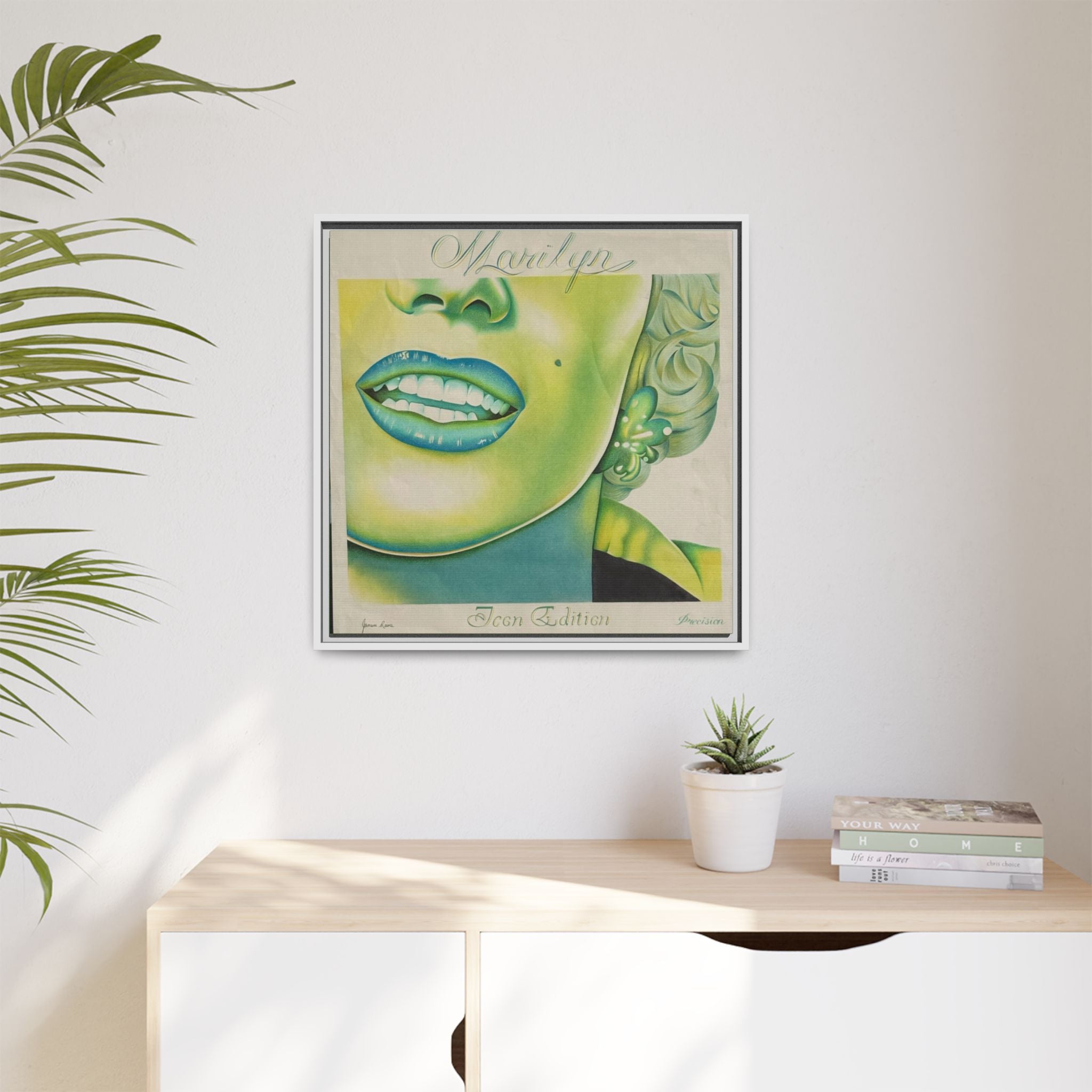 Canvas Wall Art - Green Glamor