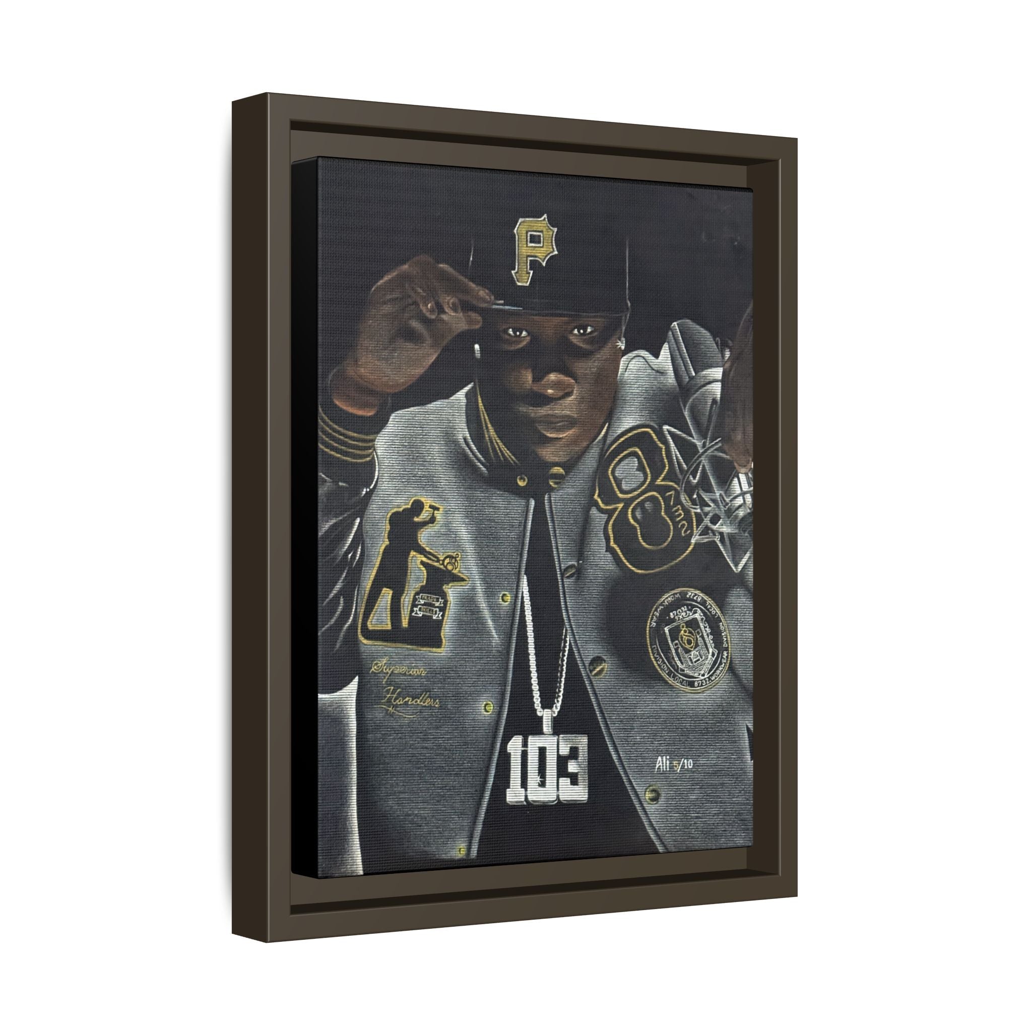 Canvas Looking in the Mirror Wall Art