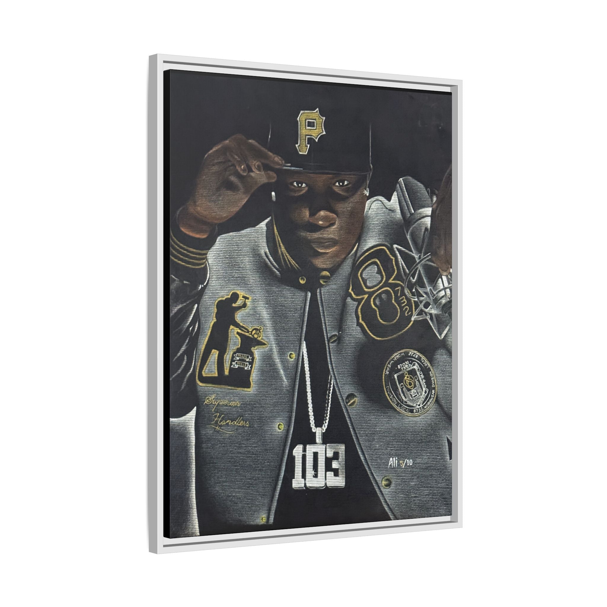 Canvas Looking in the Mirror Wall Art