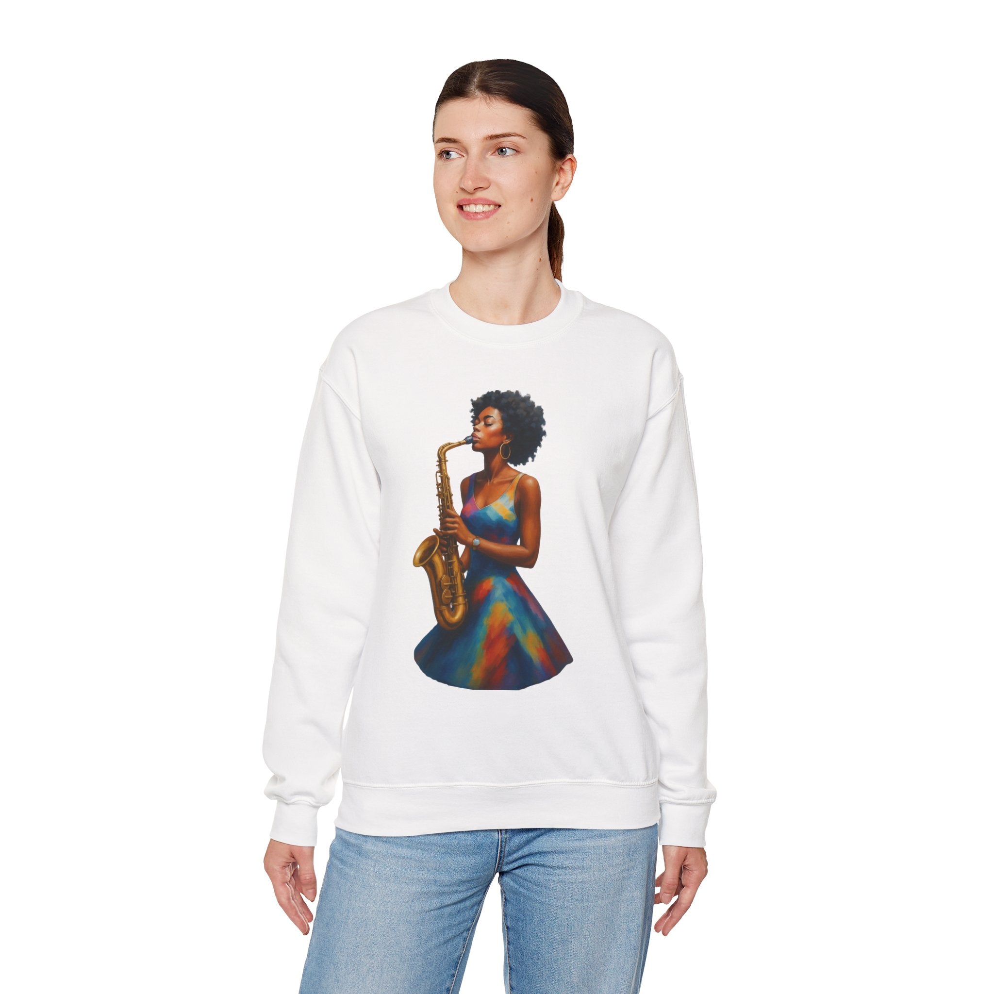 Jazzy Crewneck Sweatshirt