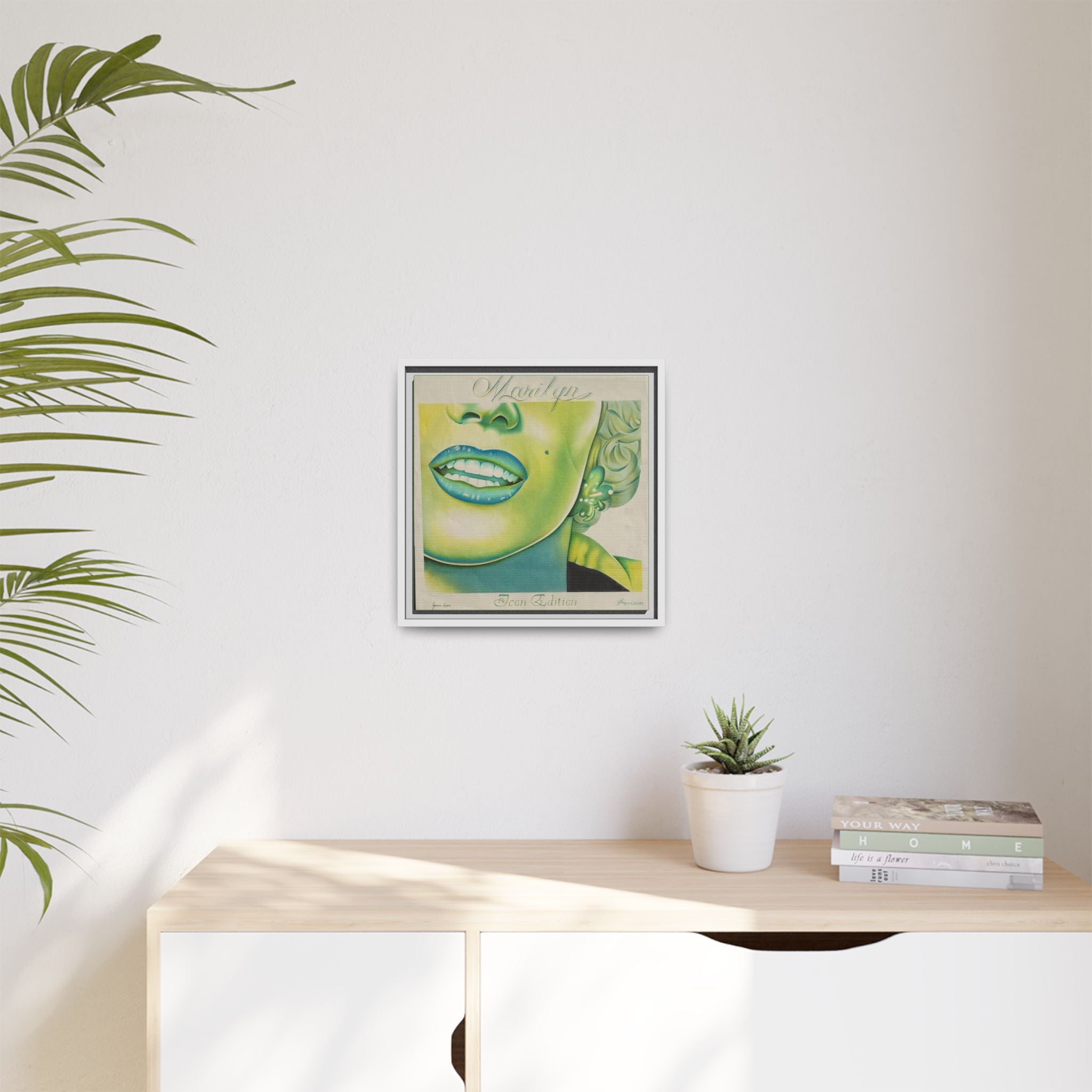 Canvas Wall Art - Green Glamor
