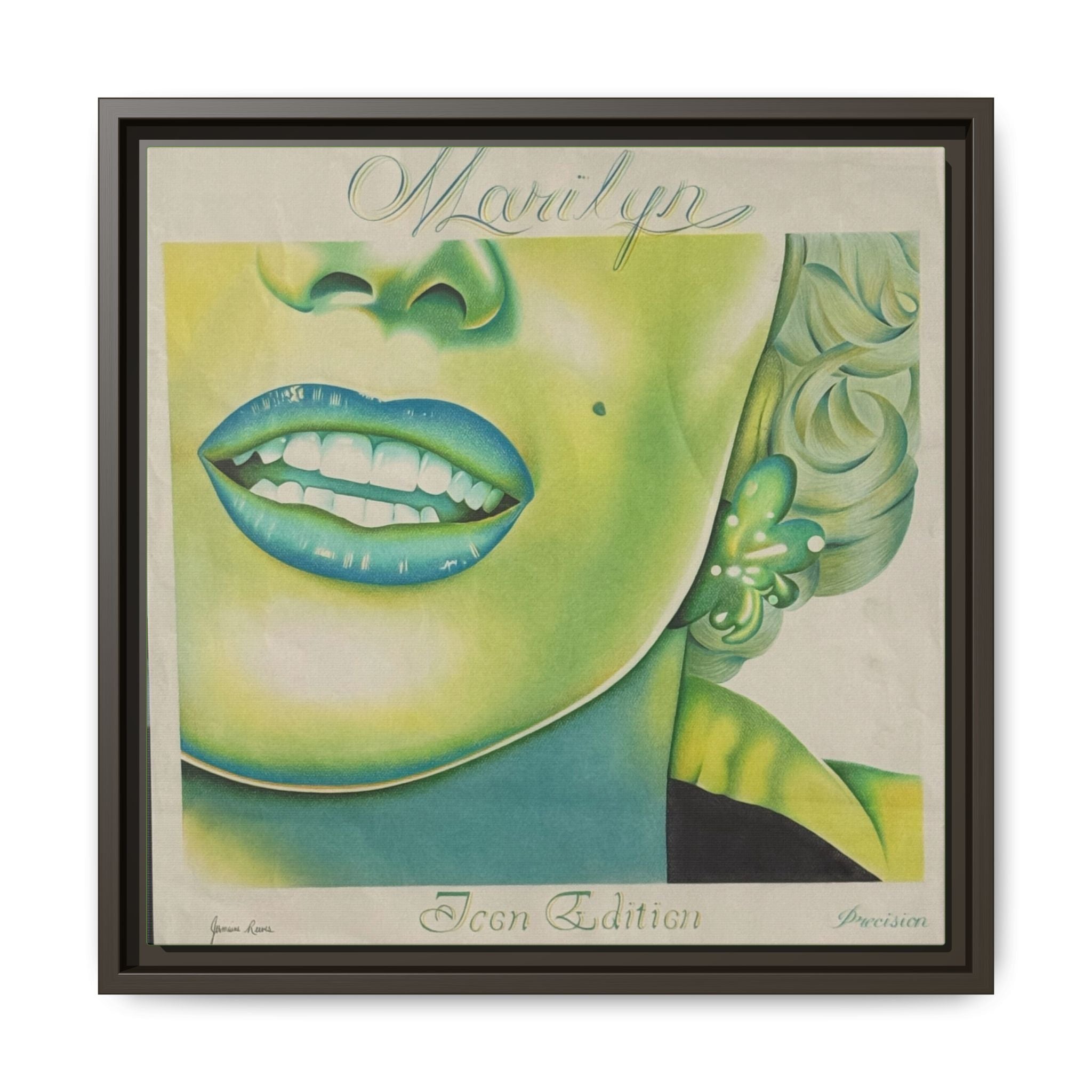 Canvas Wall Art - Green Glamor