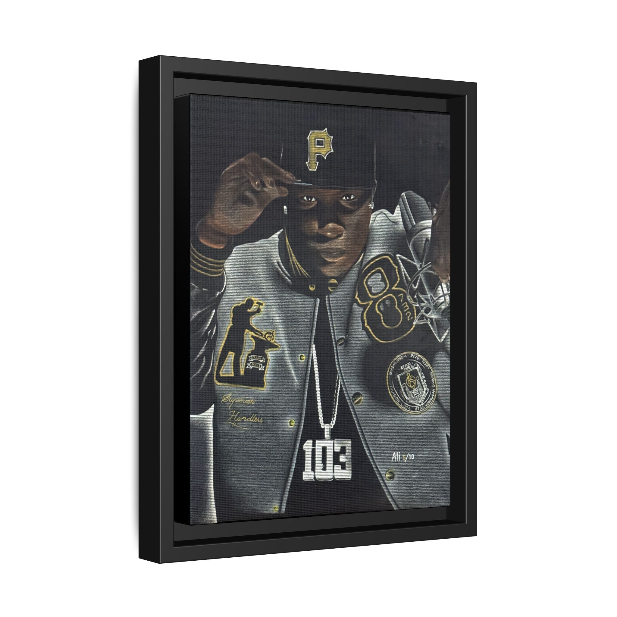 Canvas Looking in the Mirror Wall Art