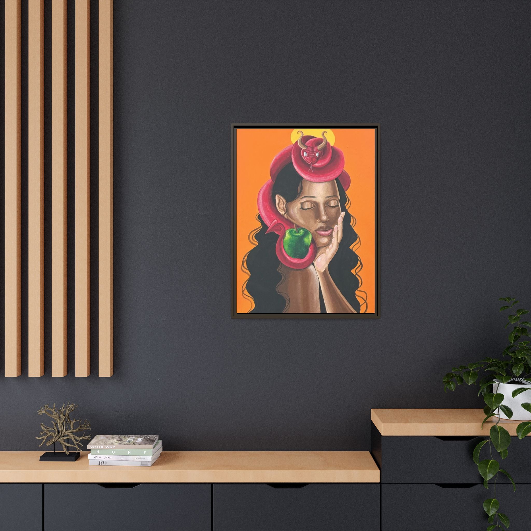 Canvas Wall Art - Placed in Between