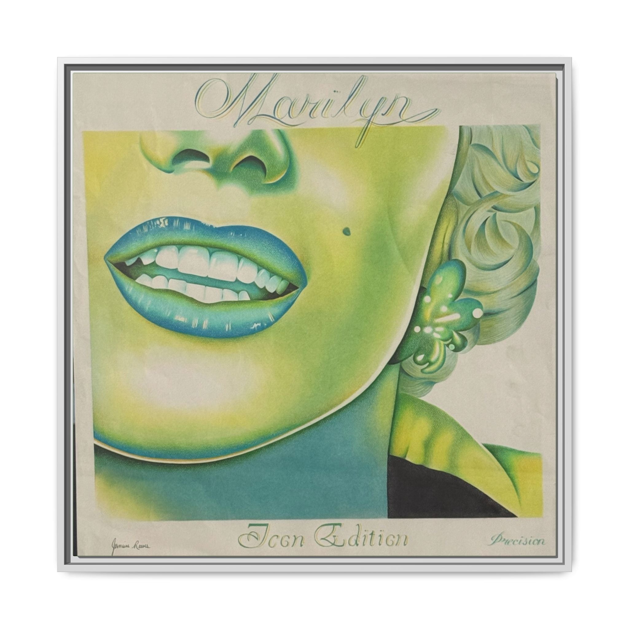 Canvas Wall Art - Green Glamor