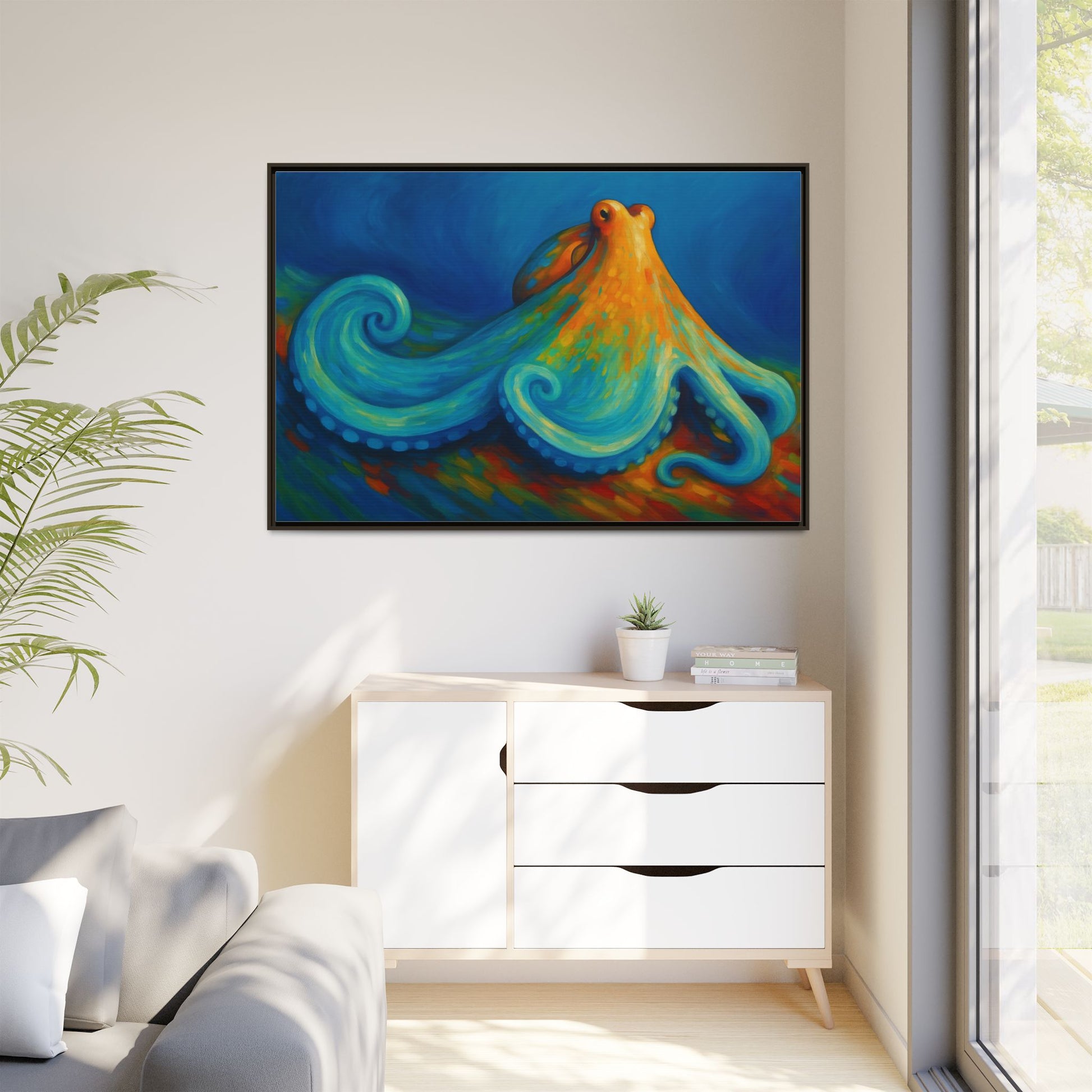 Vibrant Octopus Vibes