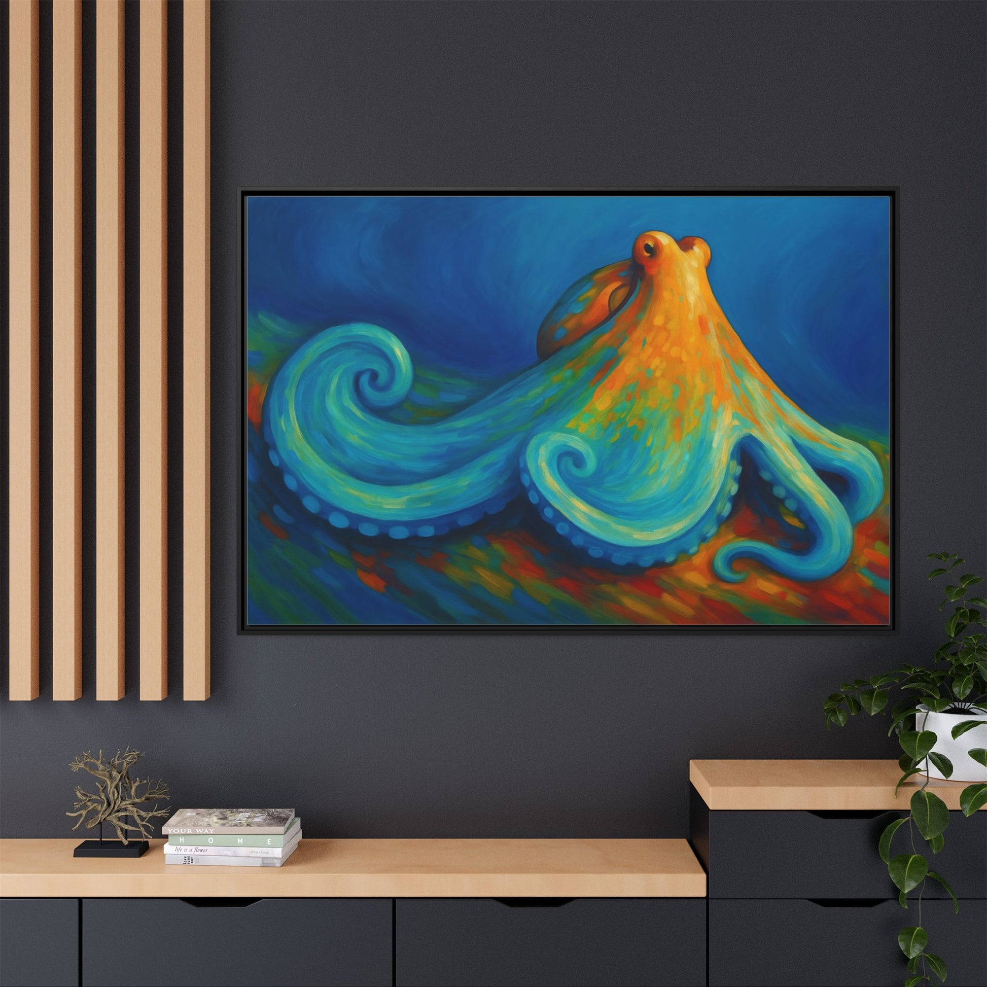 Vibrant Octopus Vibes