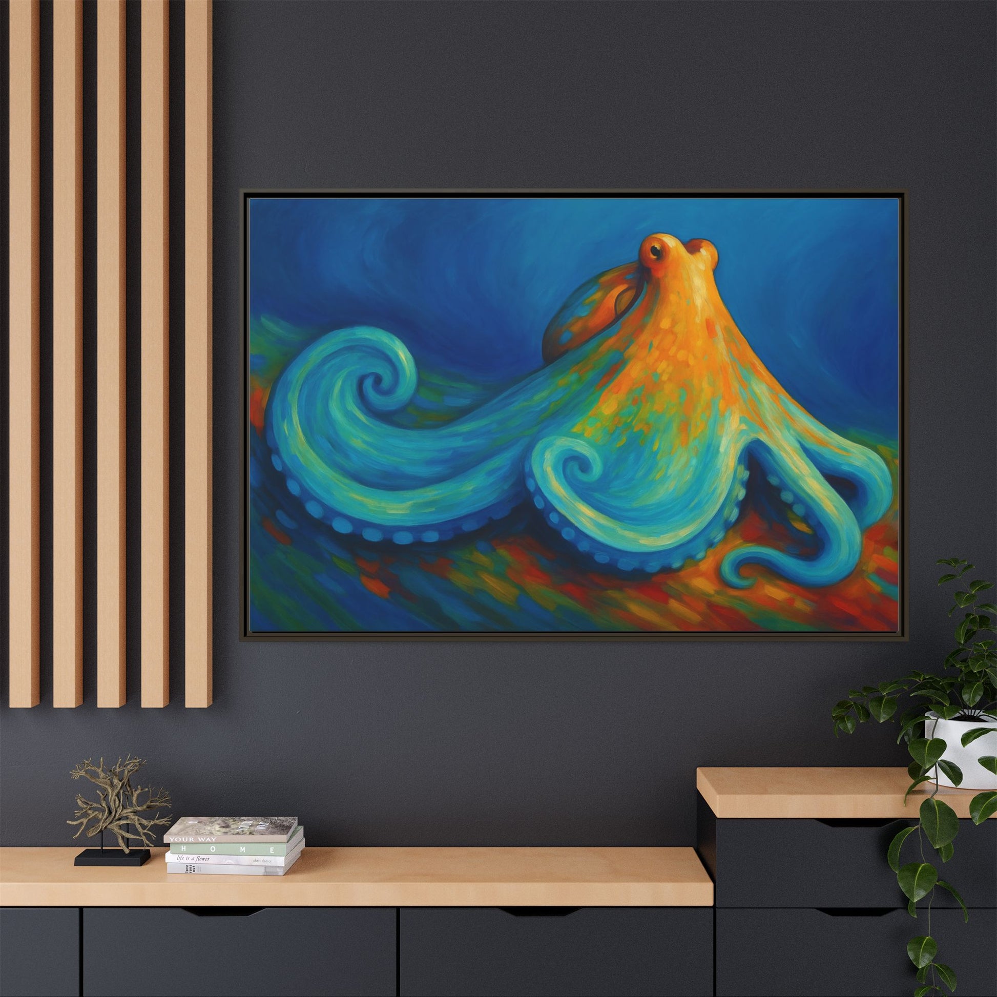 Vibrant Octopus Vibes