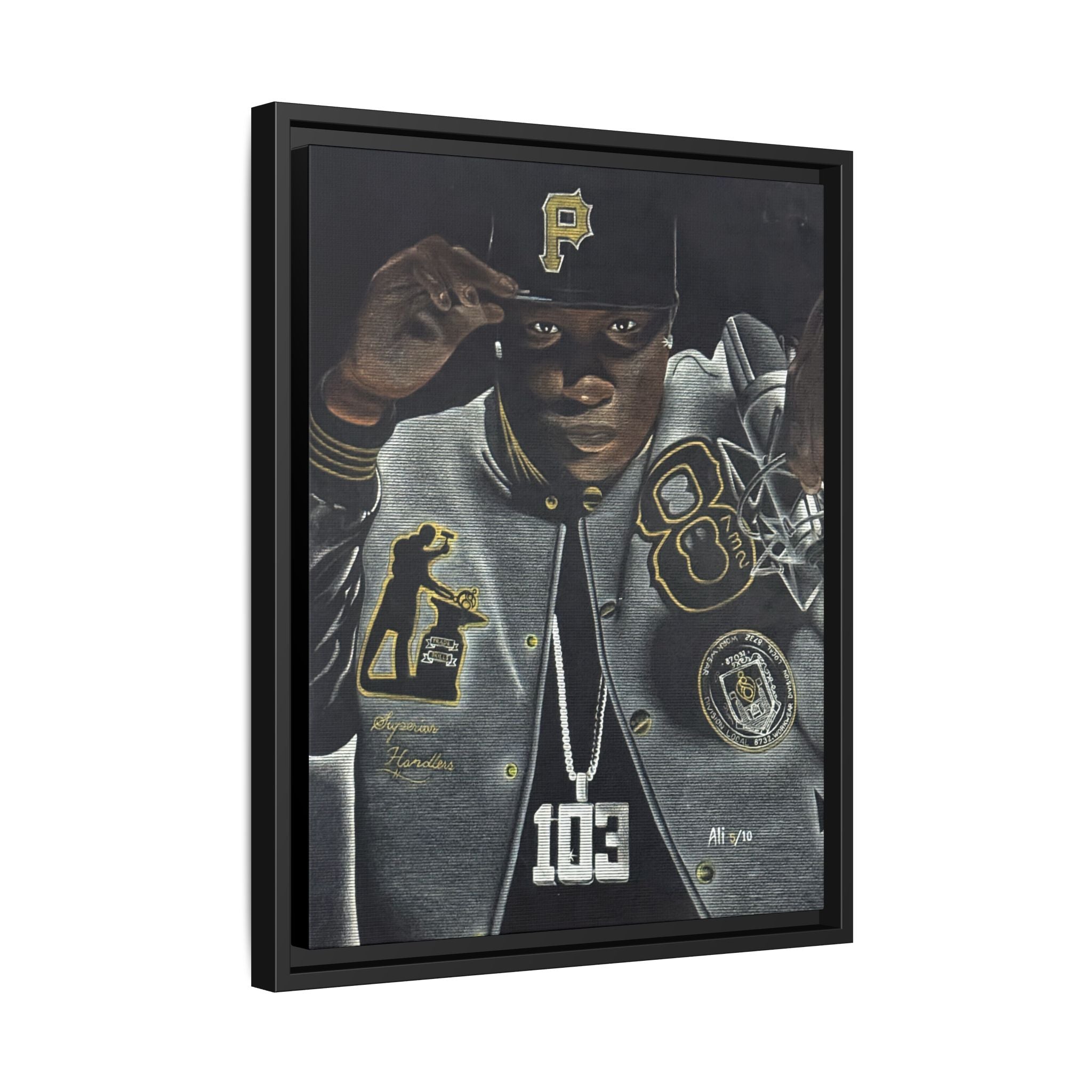 Canvas Looking in the Mirror Wall Art