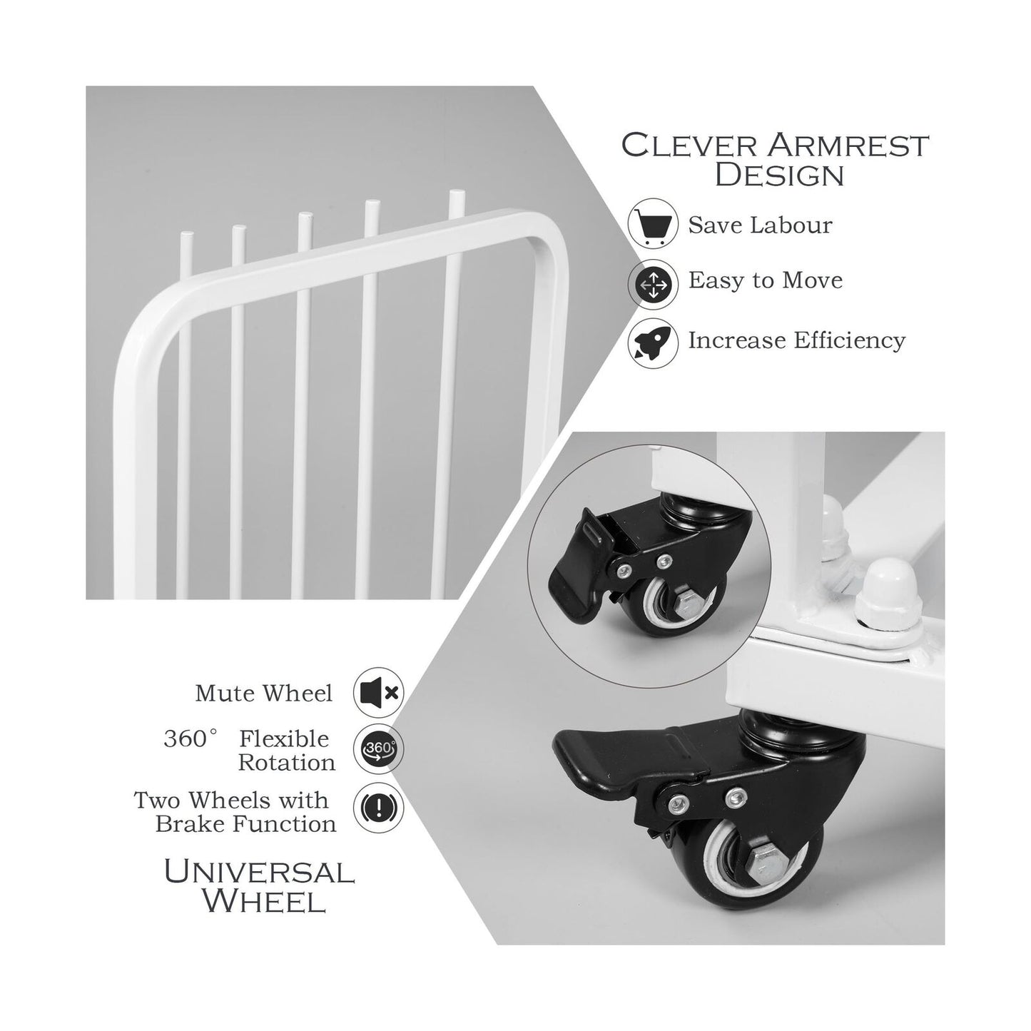 Art Canvas Storage Rack with Wheels, Art Drying Painting Rack, Art Storage Ea...