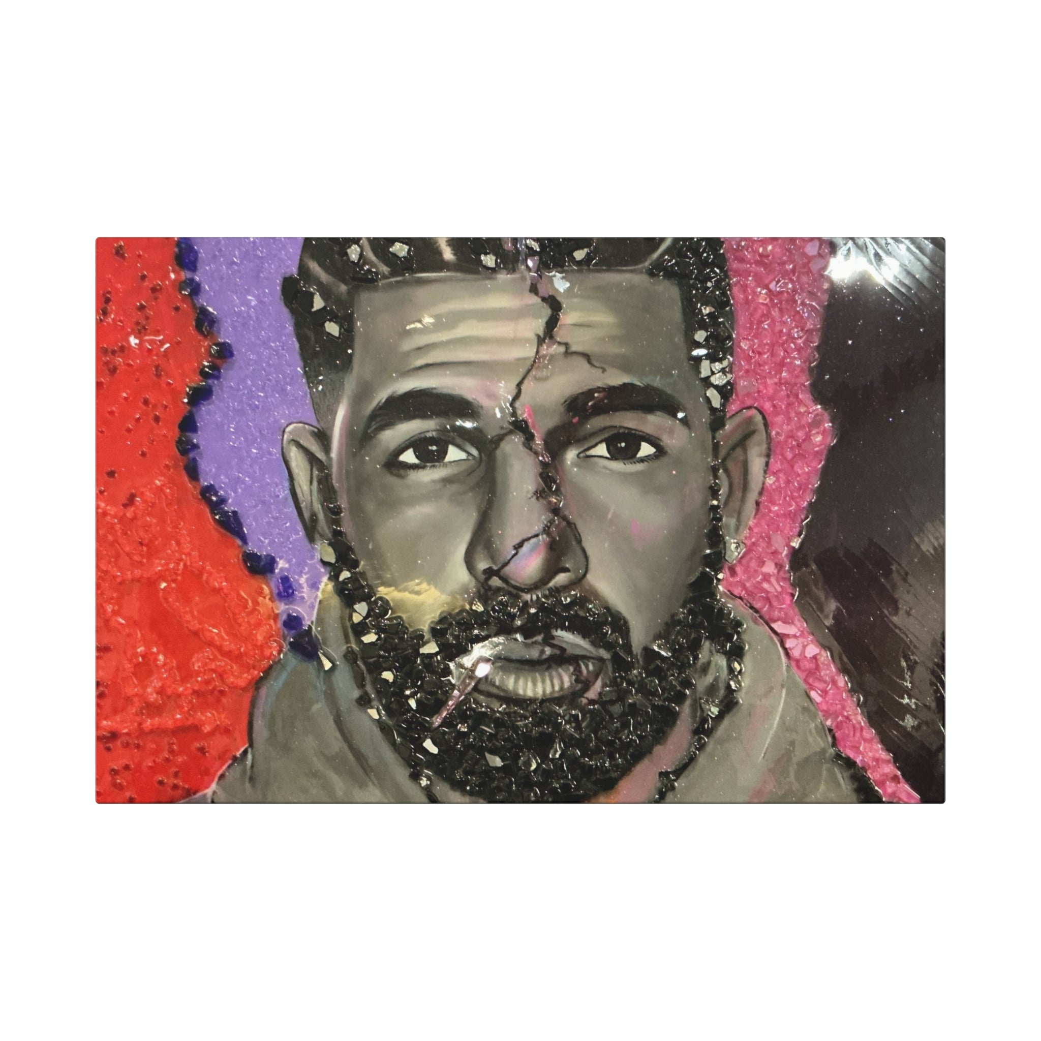 Bold Canvas Art Wraps, Unique Wall Decor, Home Aesthetic, Gift for Music Lovers, Contemporary Artwork for Home