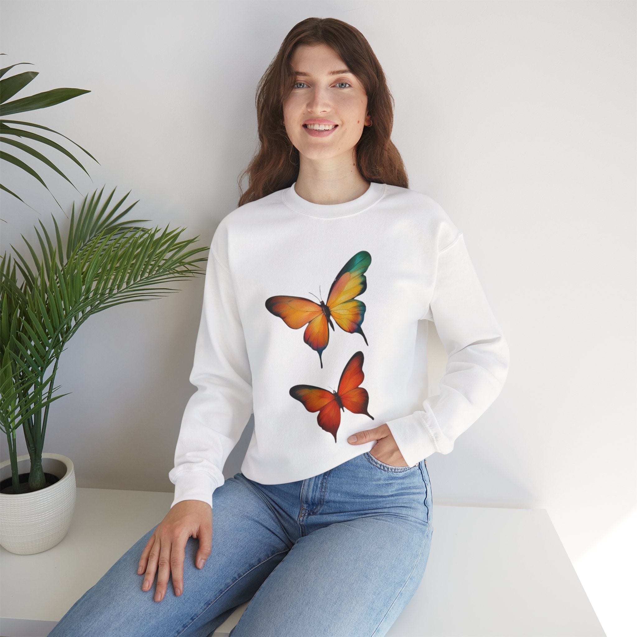 Butterfly Two Crewneck Sweatshirt