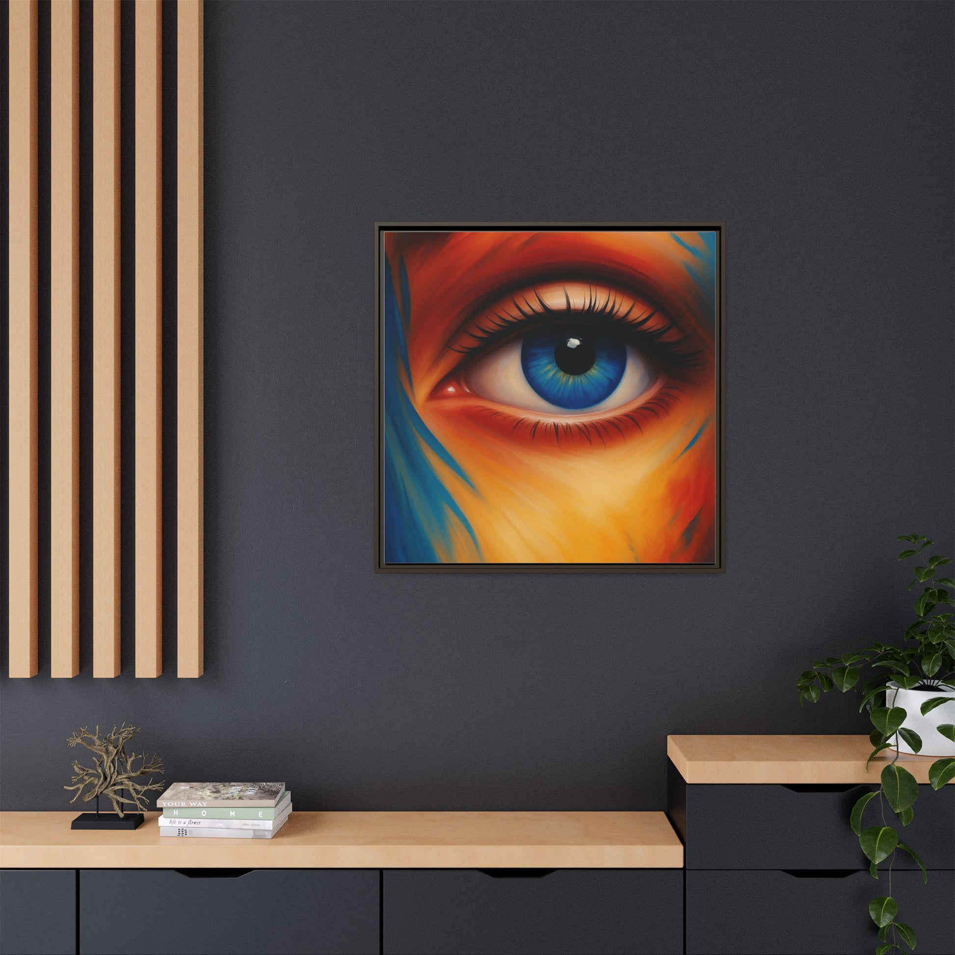 Blue Flame Eye