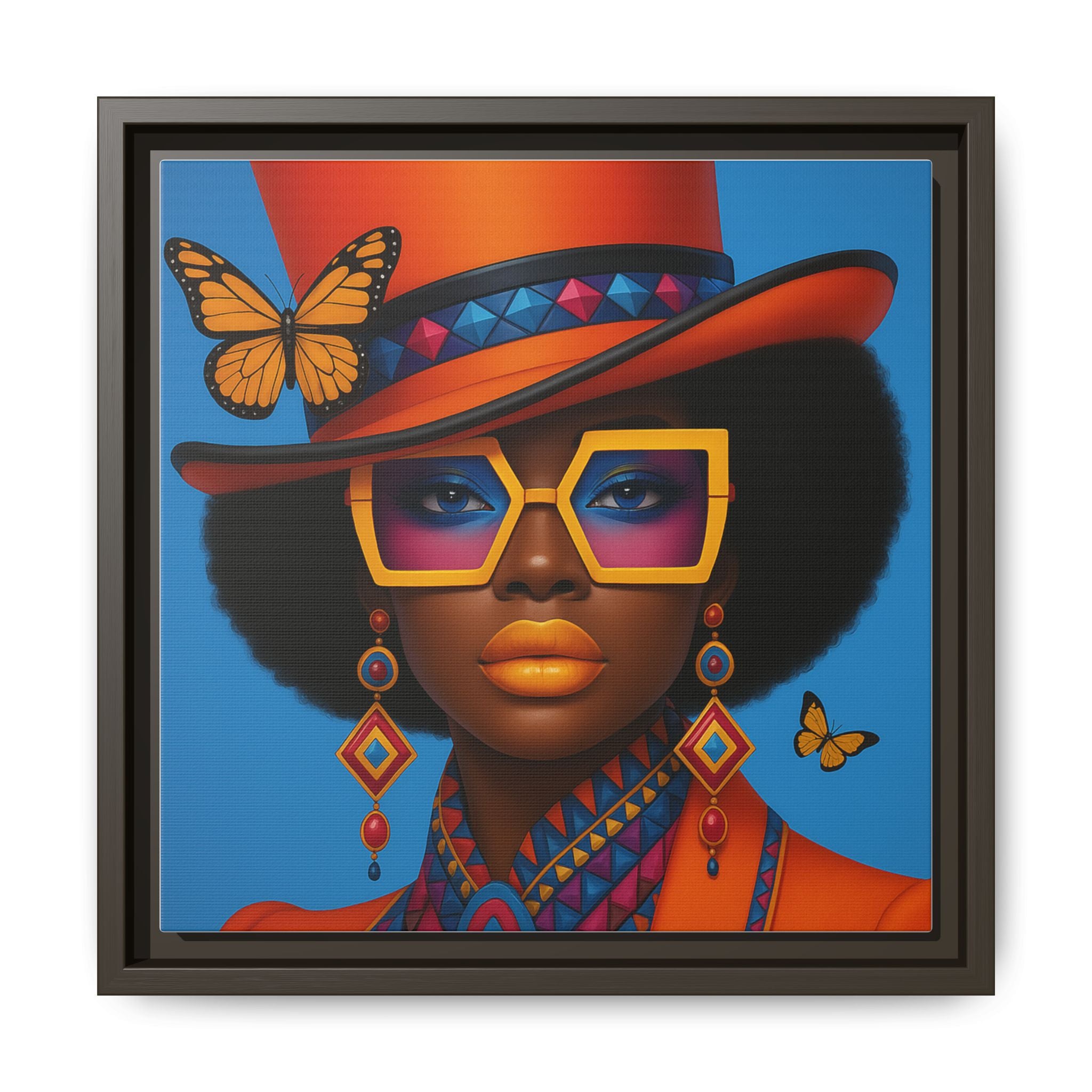 Butterfly Afro Queen
