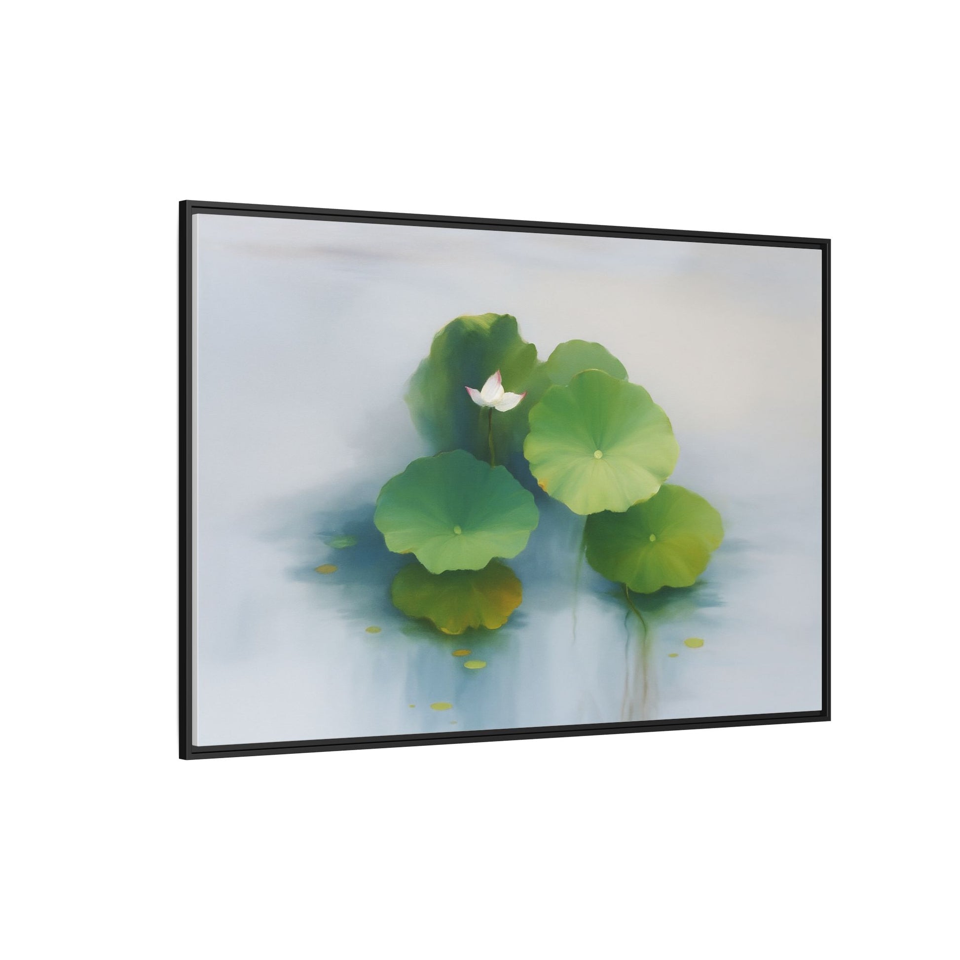 Serene Green Lotus