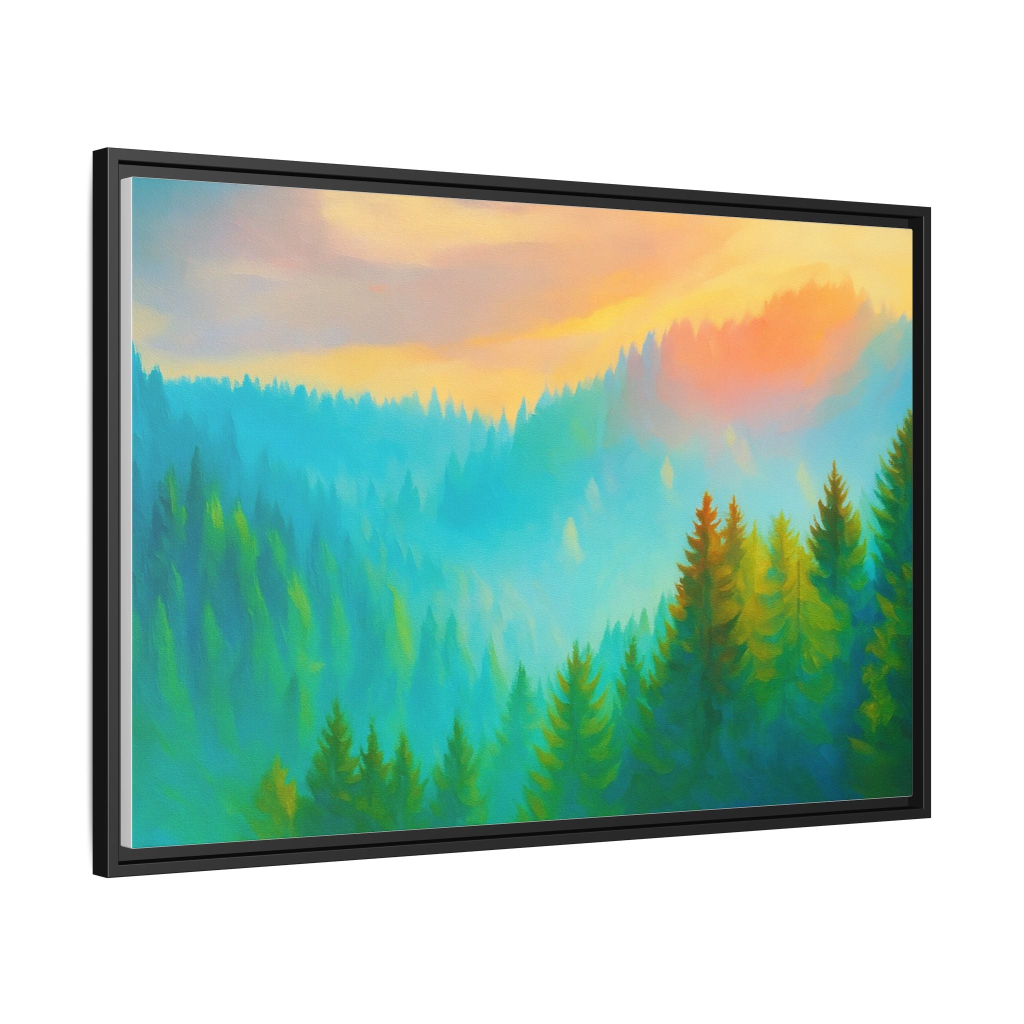 Serene Sun Forest Nature