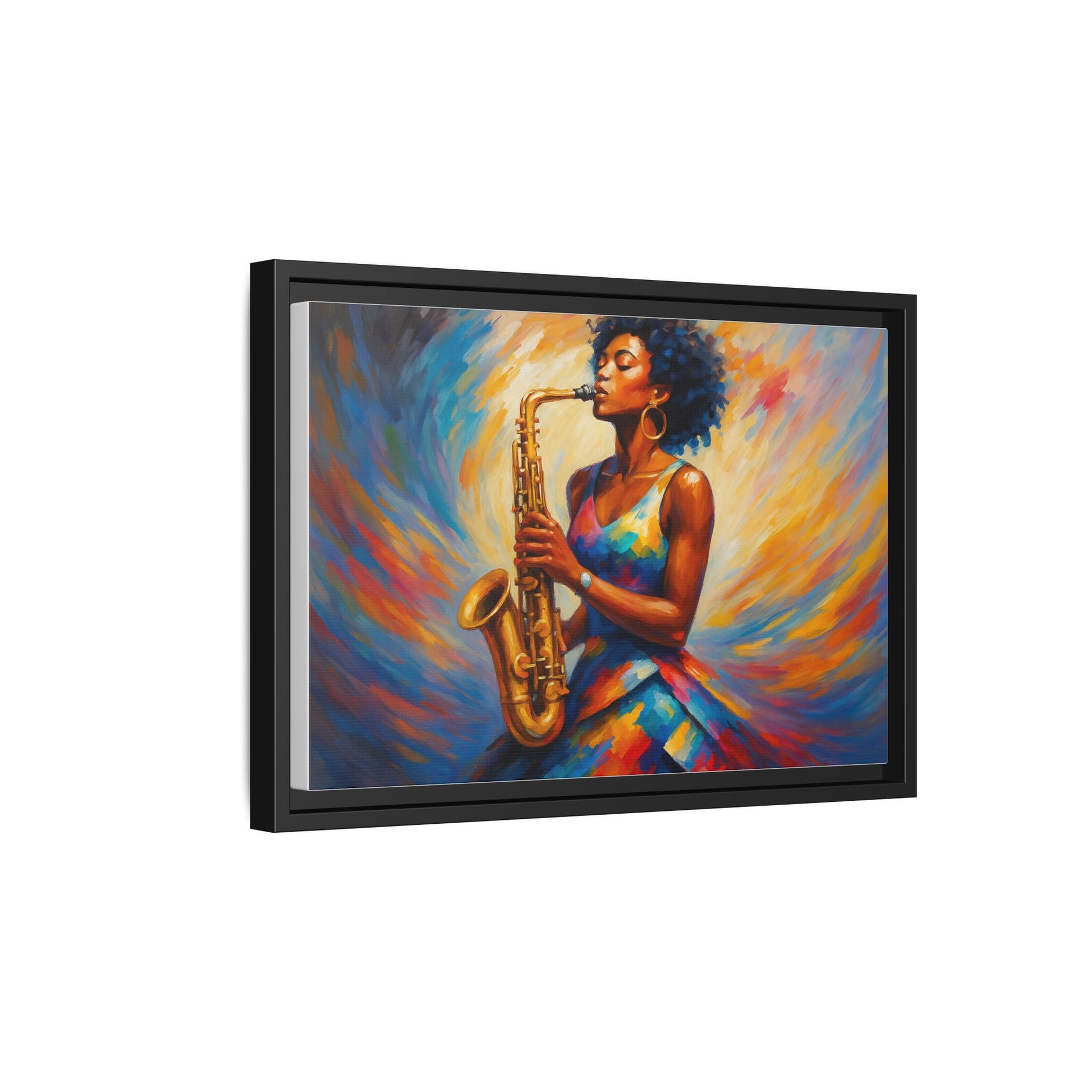 Vibrant Jazzy Lady