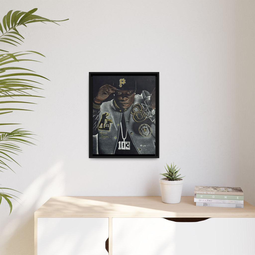 Canvas Looking in the Mirror Wall Art