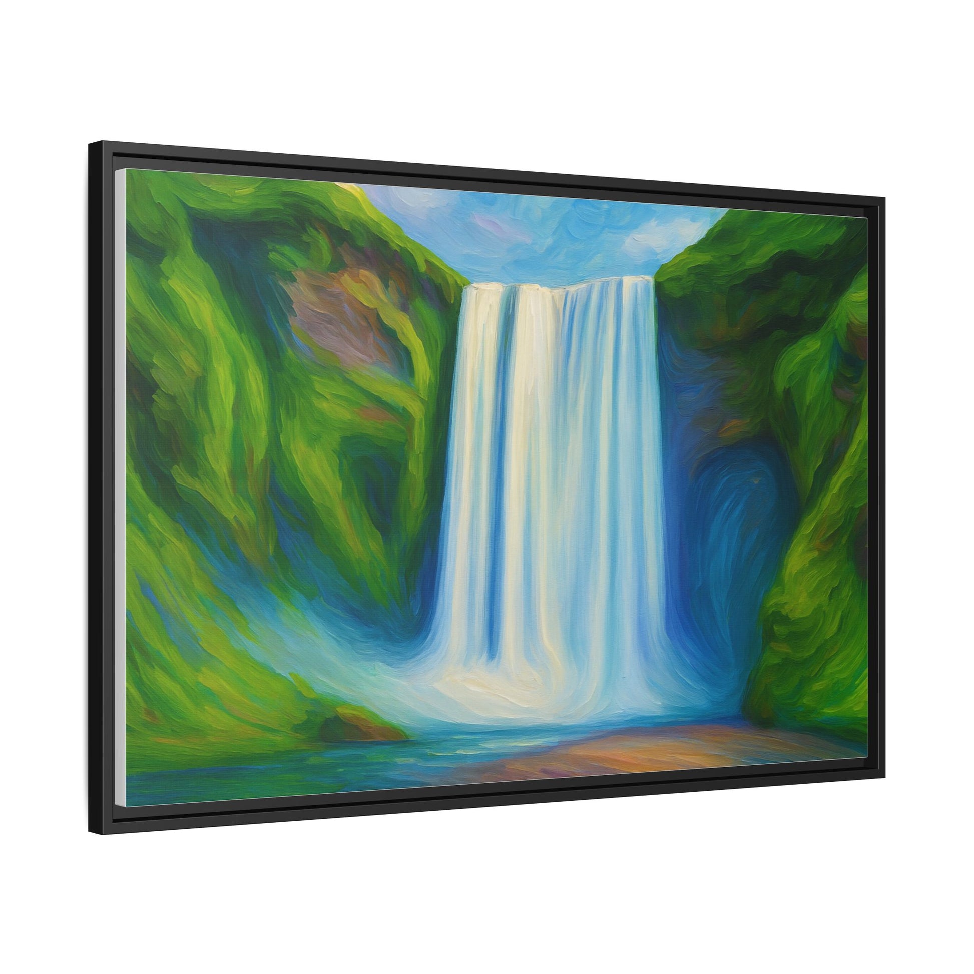 Serene Waterfall 1