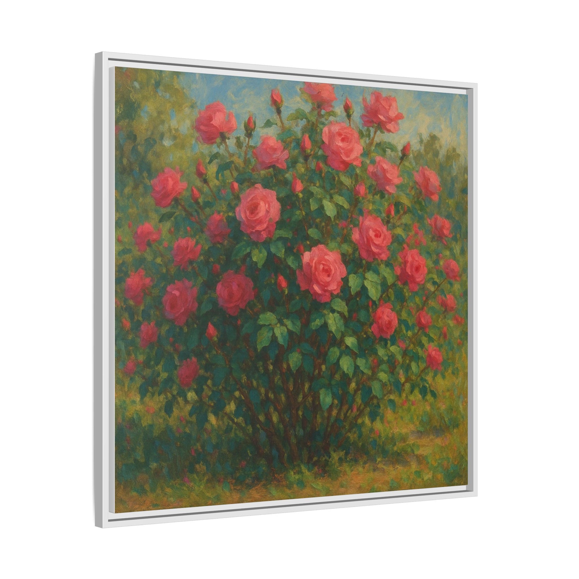 Pink Rose Bush