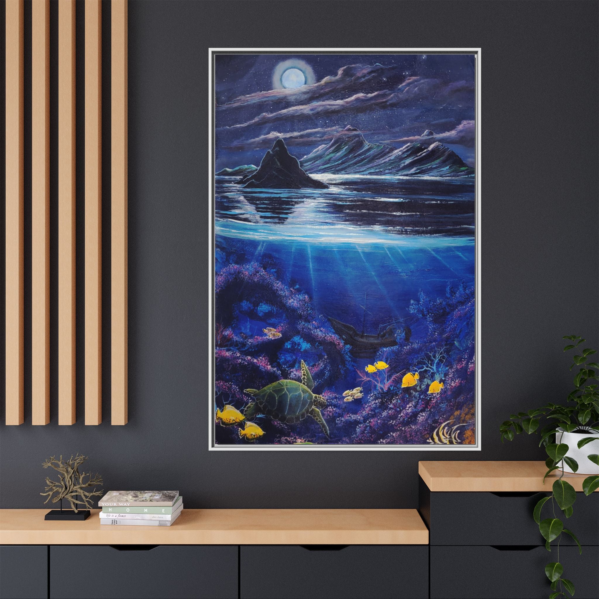 Dark Underwater Serenity