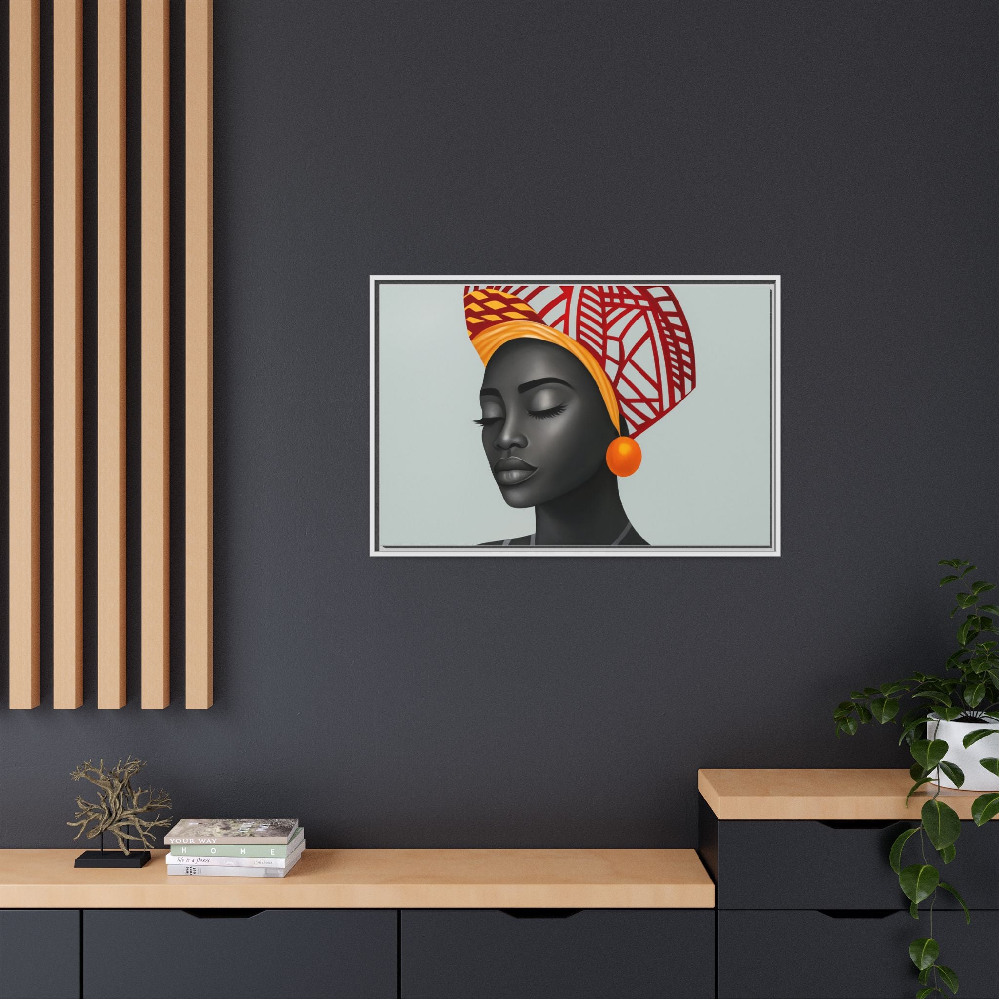 African Woman Humility