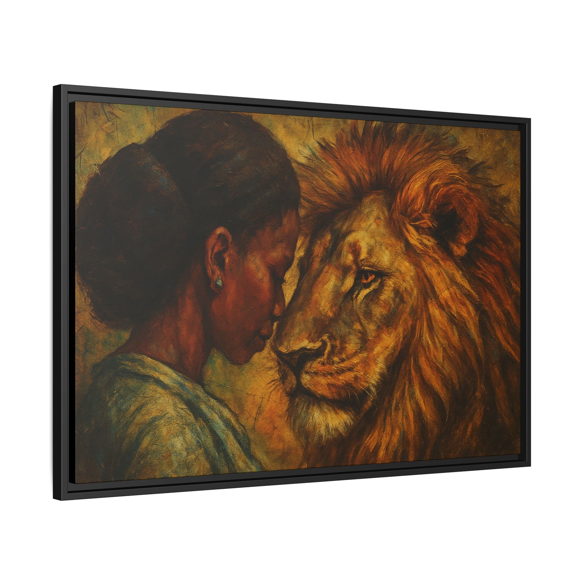Lion and Woman