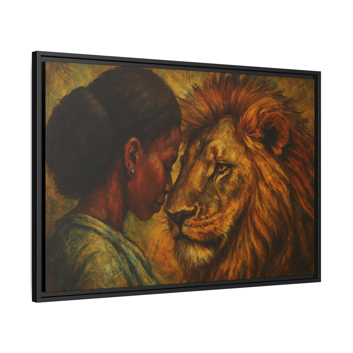 Lion and Woman