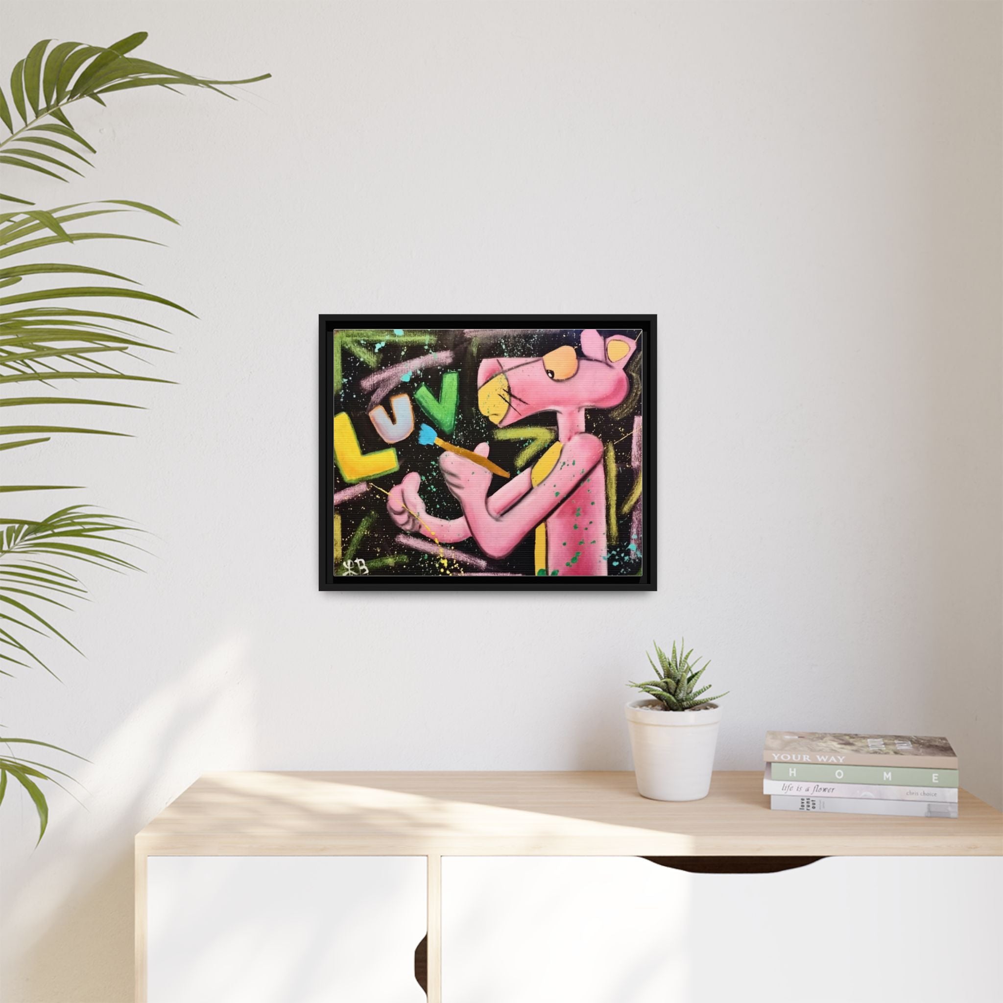 Luv Pink Panther Graffiti