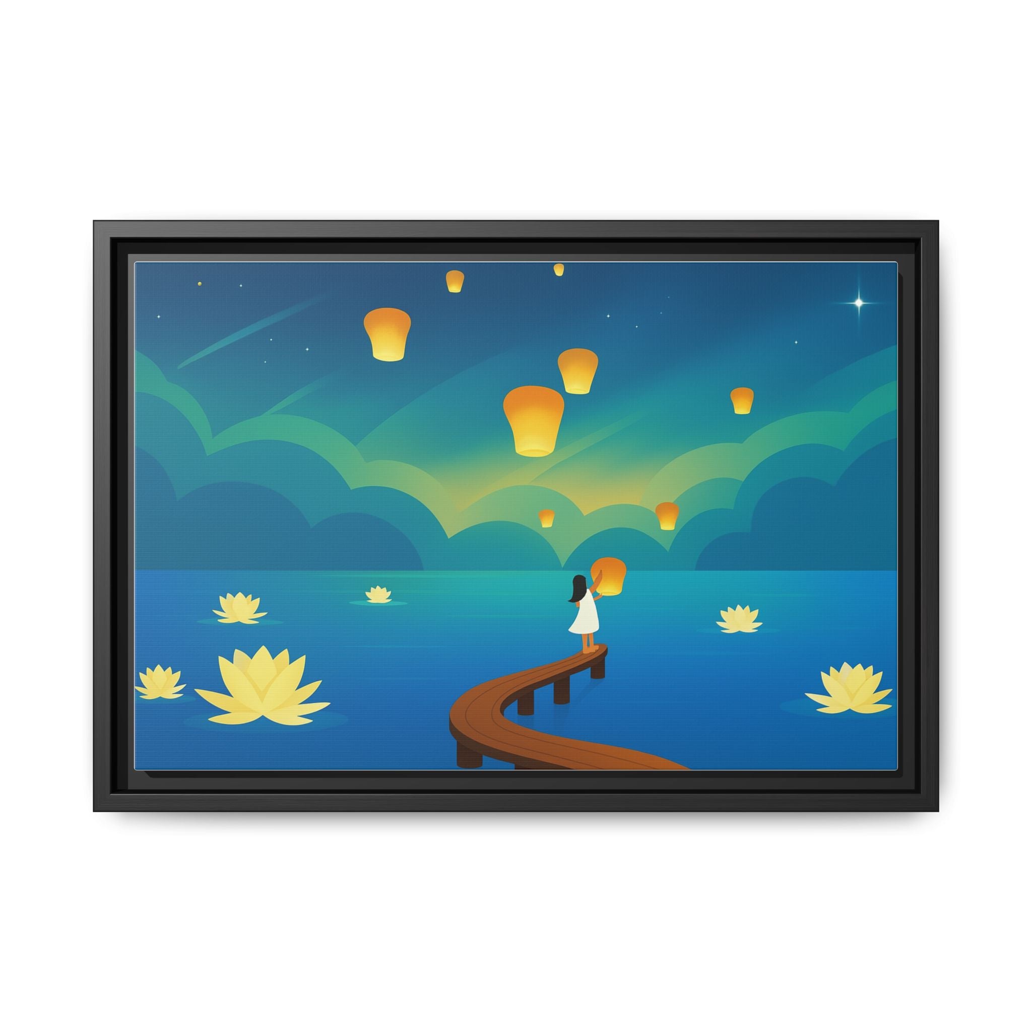 Serene Lantern Dreams