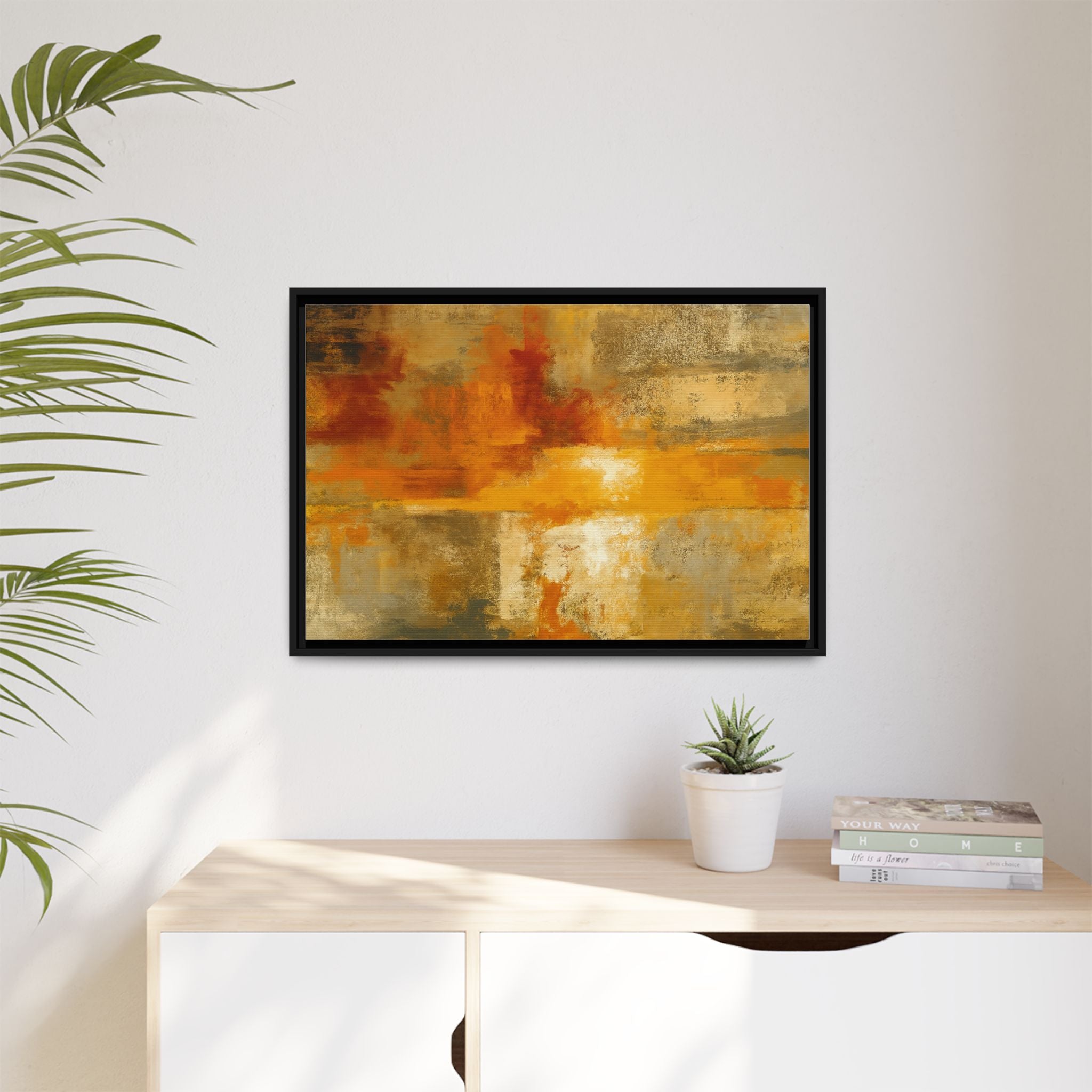 Radiant Golden Ember