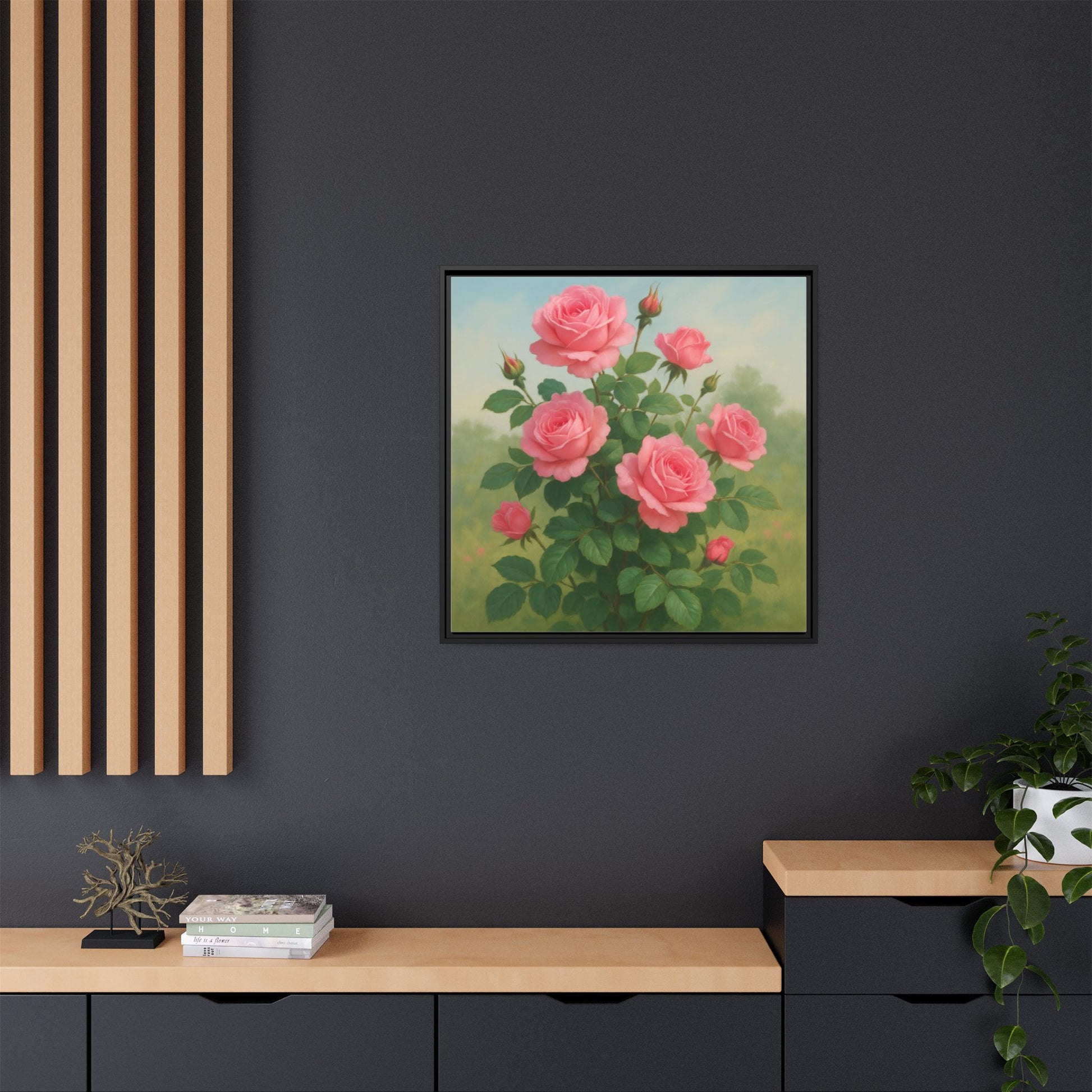 Pink Flower Bush