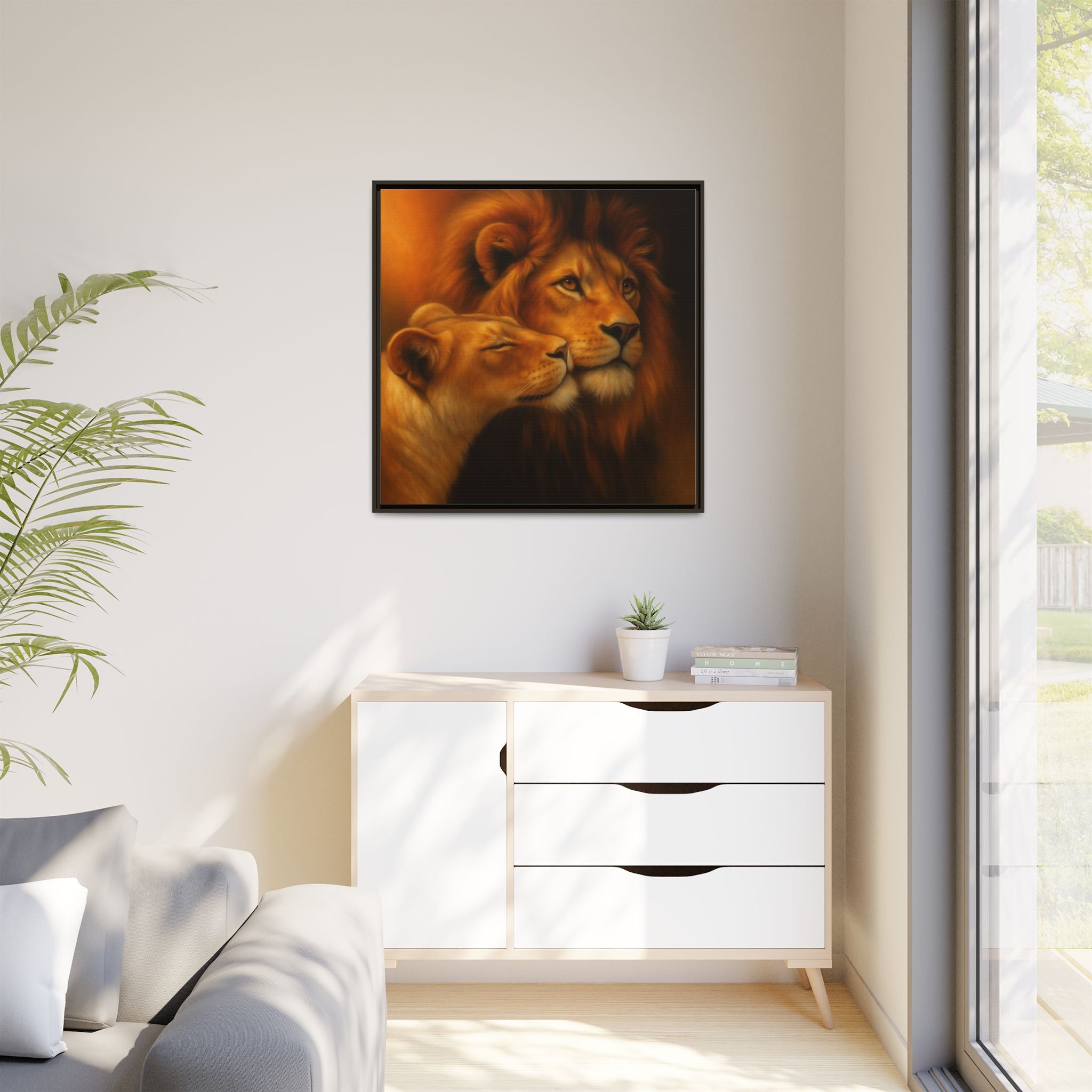 Lion Couple Wildlife