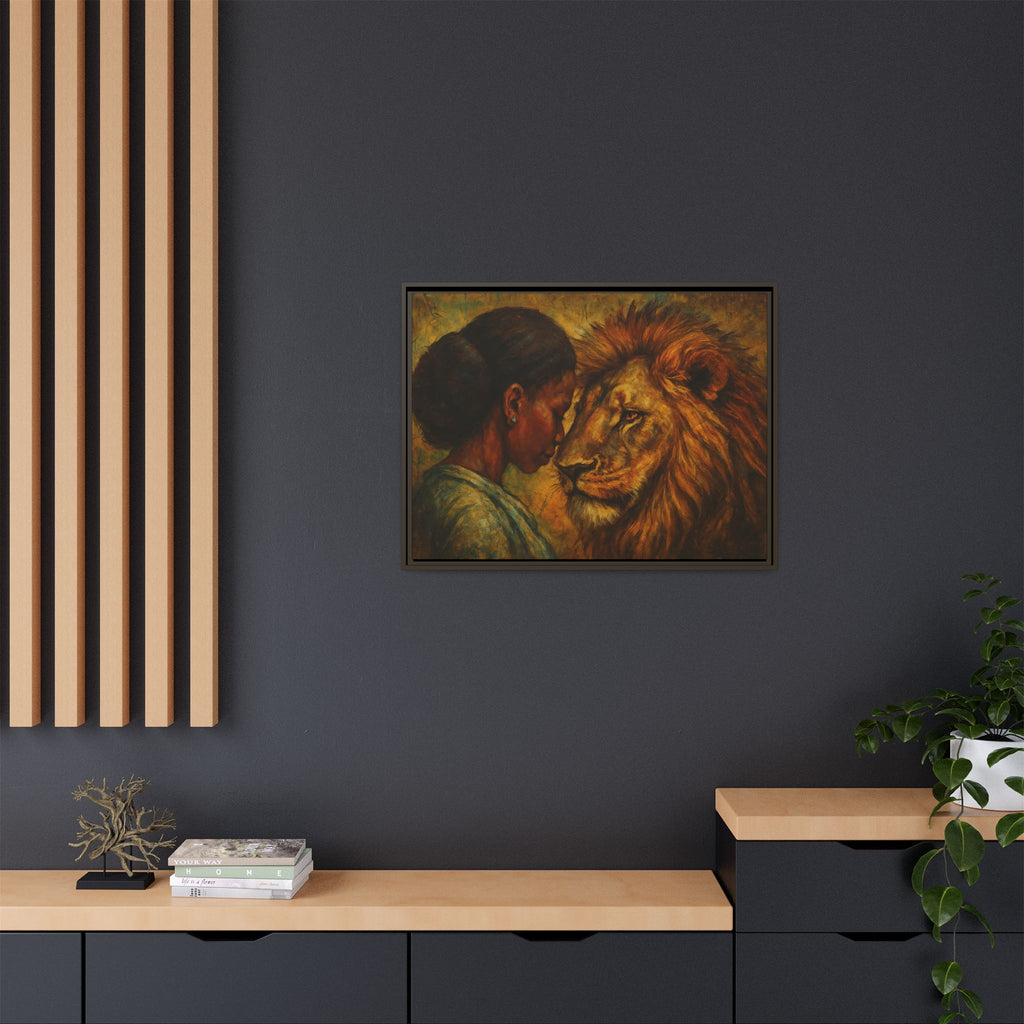 Lion and Woman