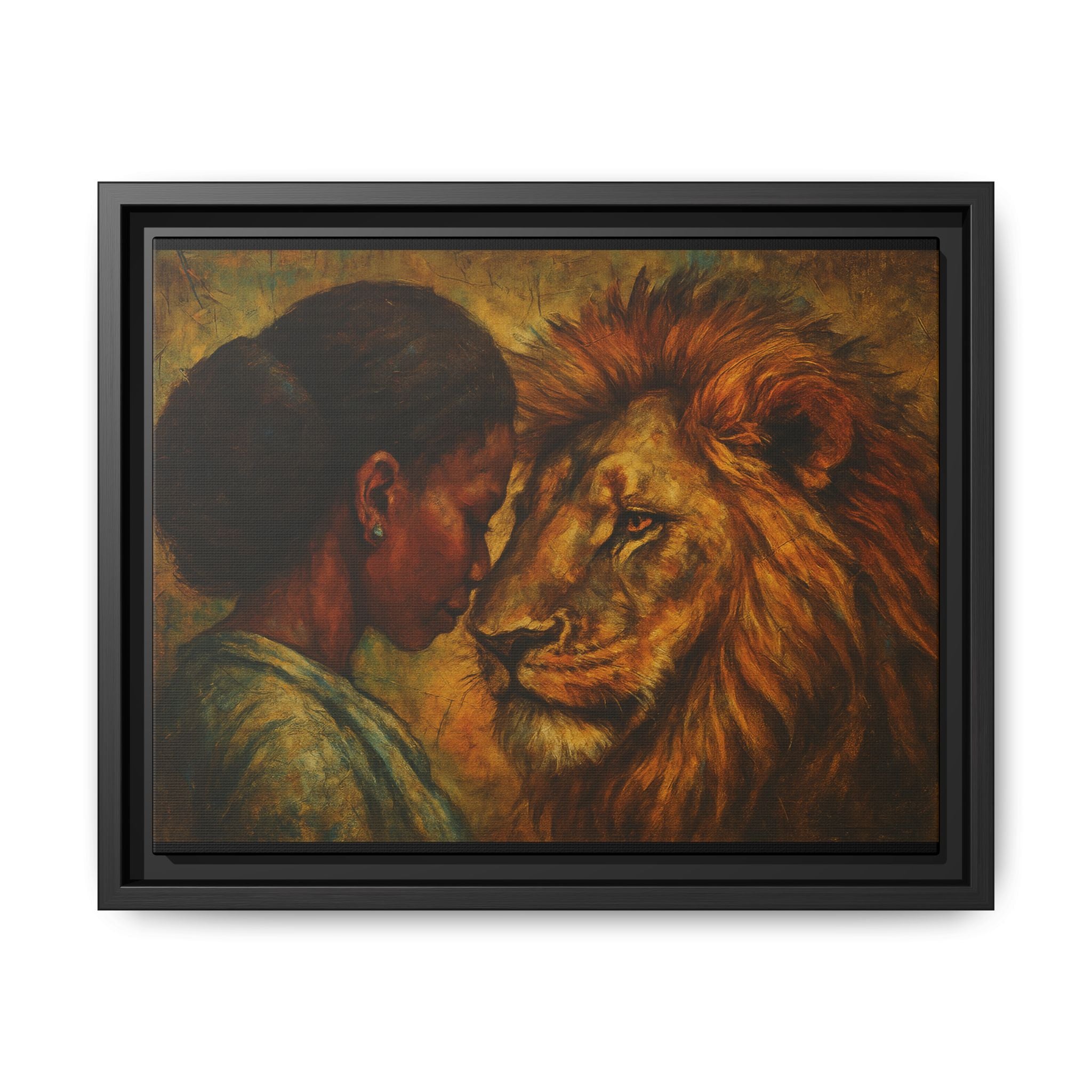 Lion and Woman