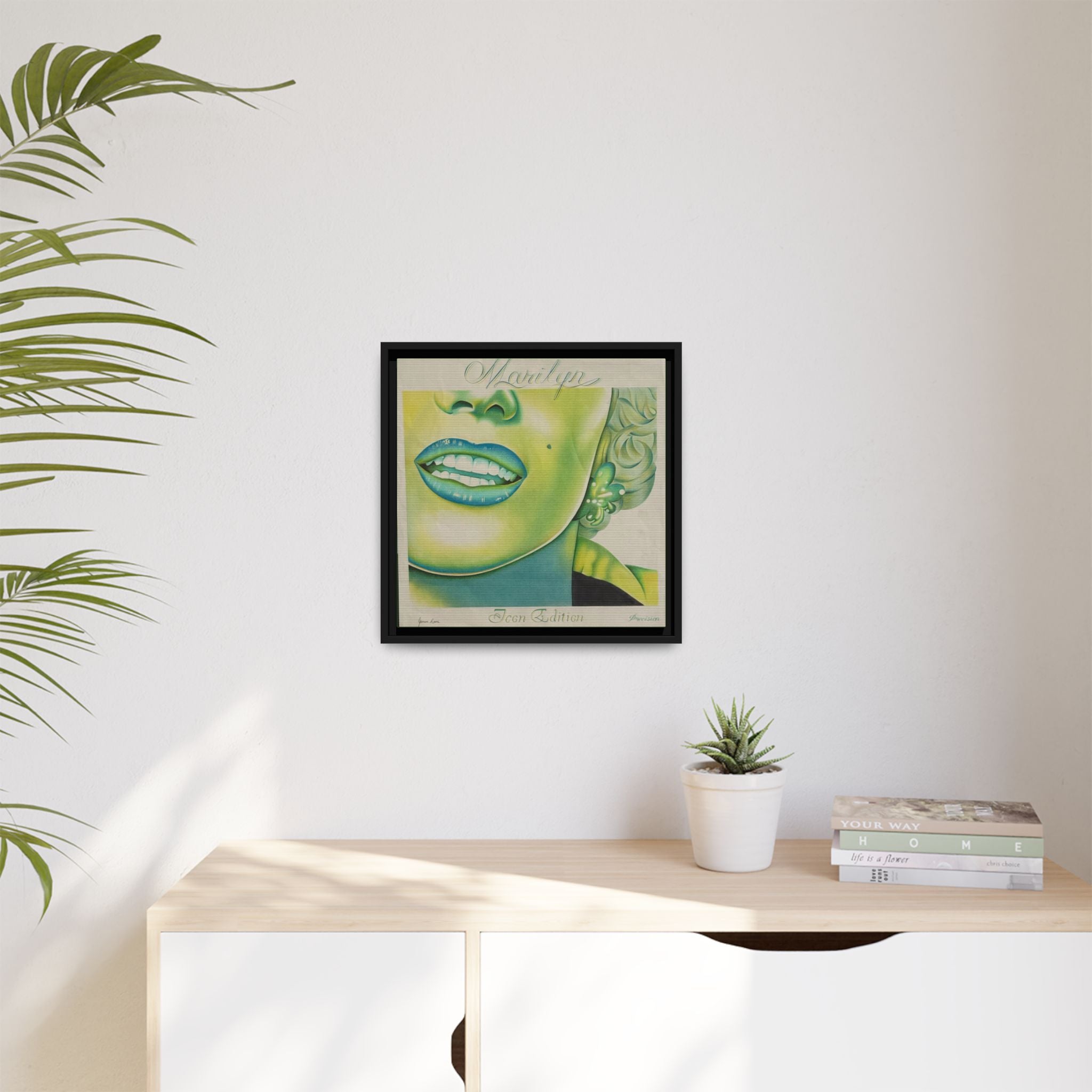 Canvas Wall Art - Green Glamor