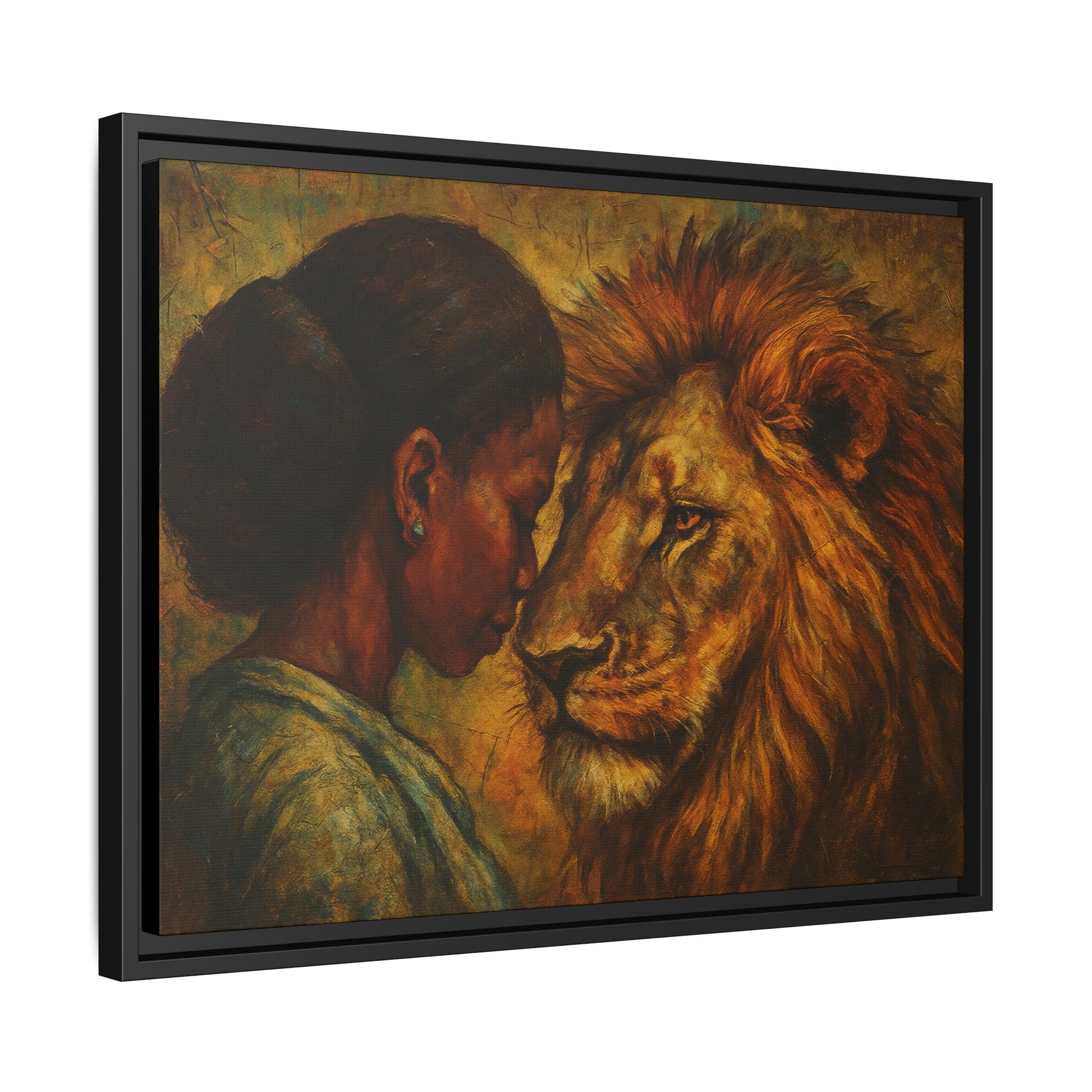 Lion and Woman