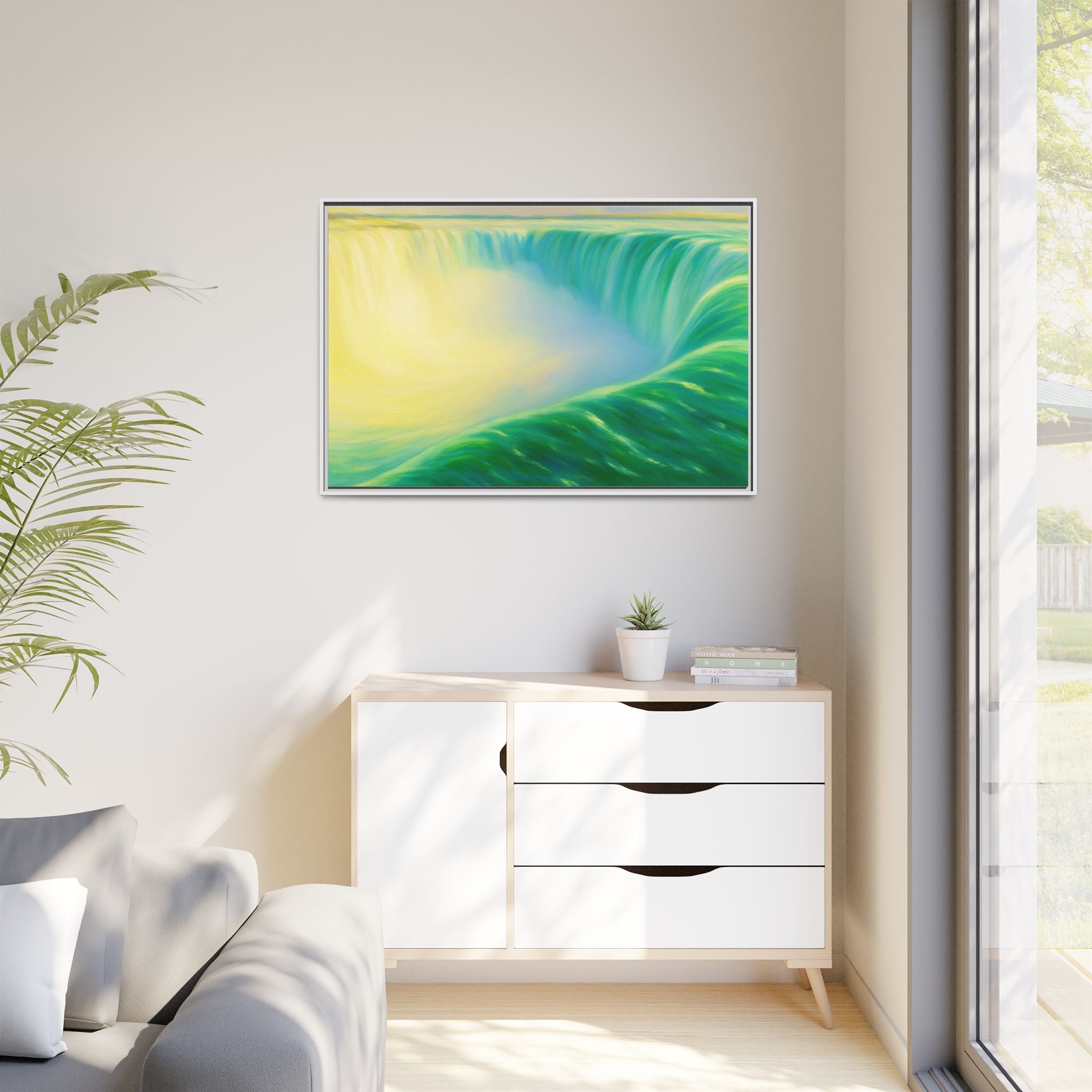 Nature Serene Waterfall