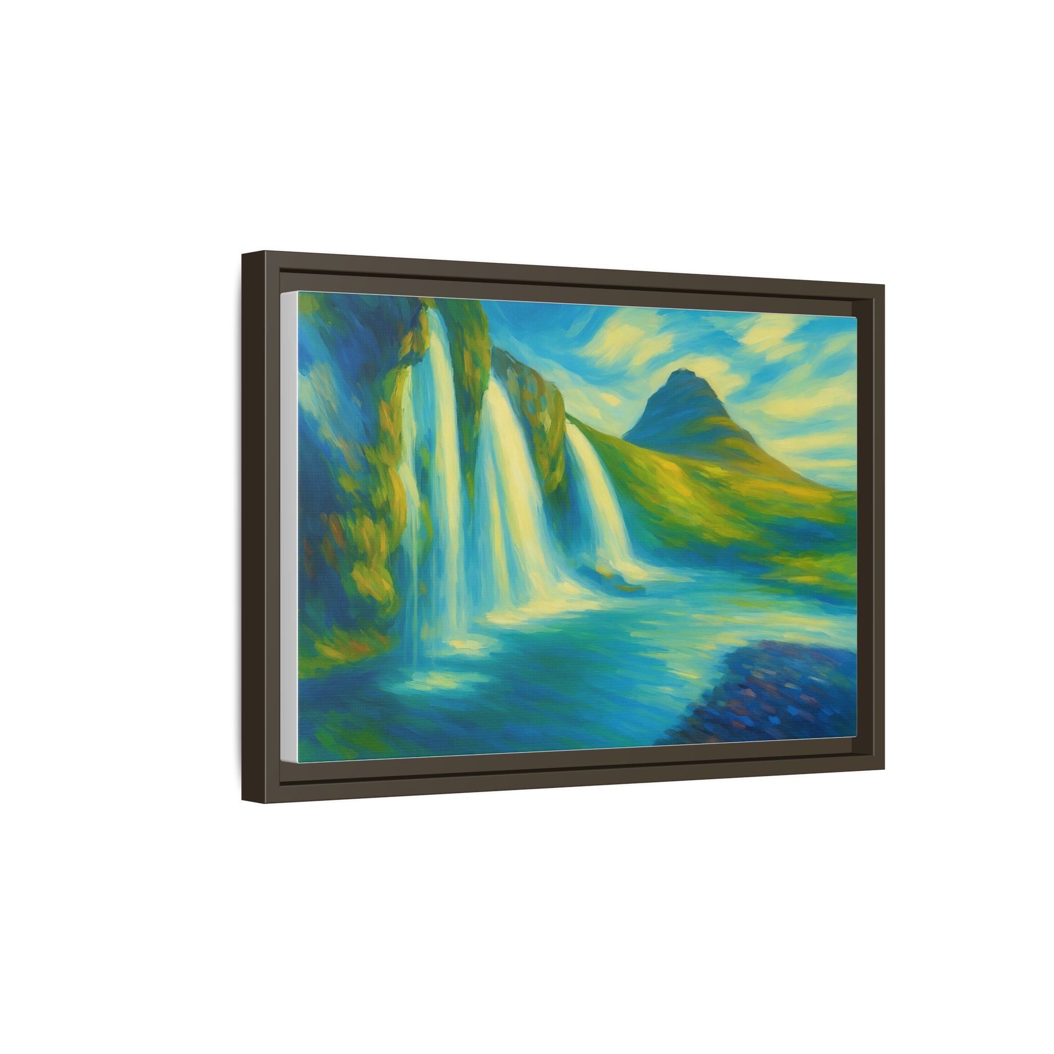 Waterfall Green Landscape