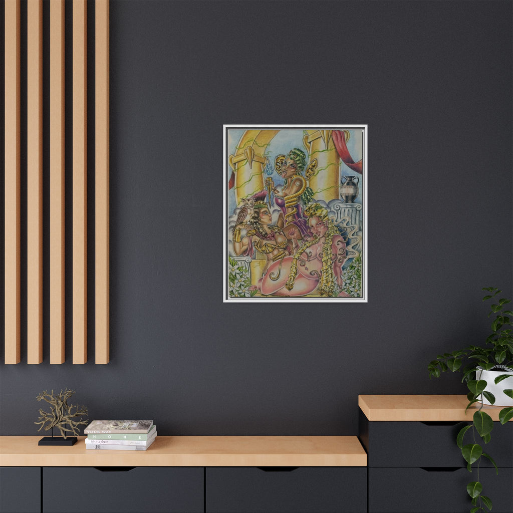Canvas Art Print - Many Faces