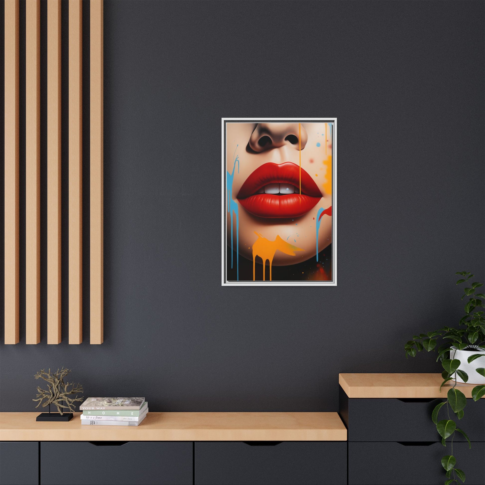 Color Drip Lips
