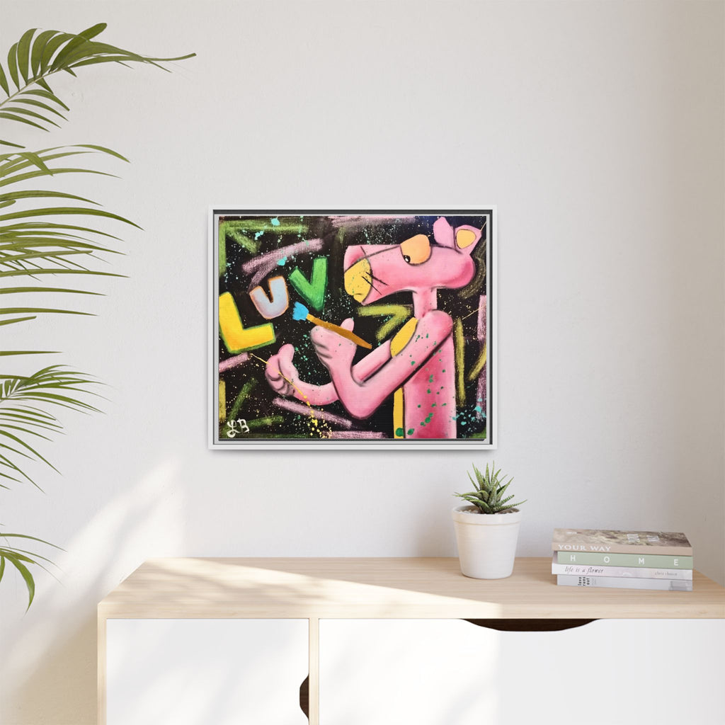 Luv Pink Panther Graffiti