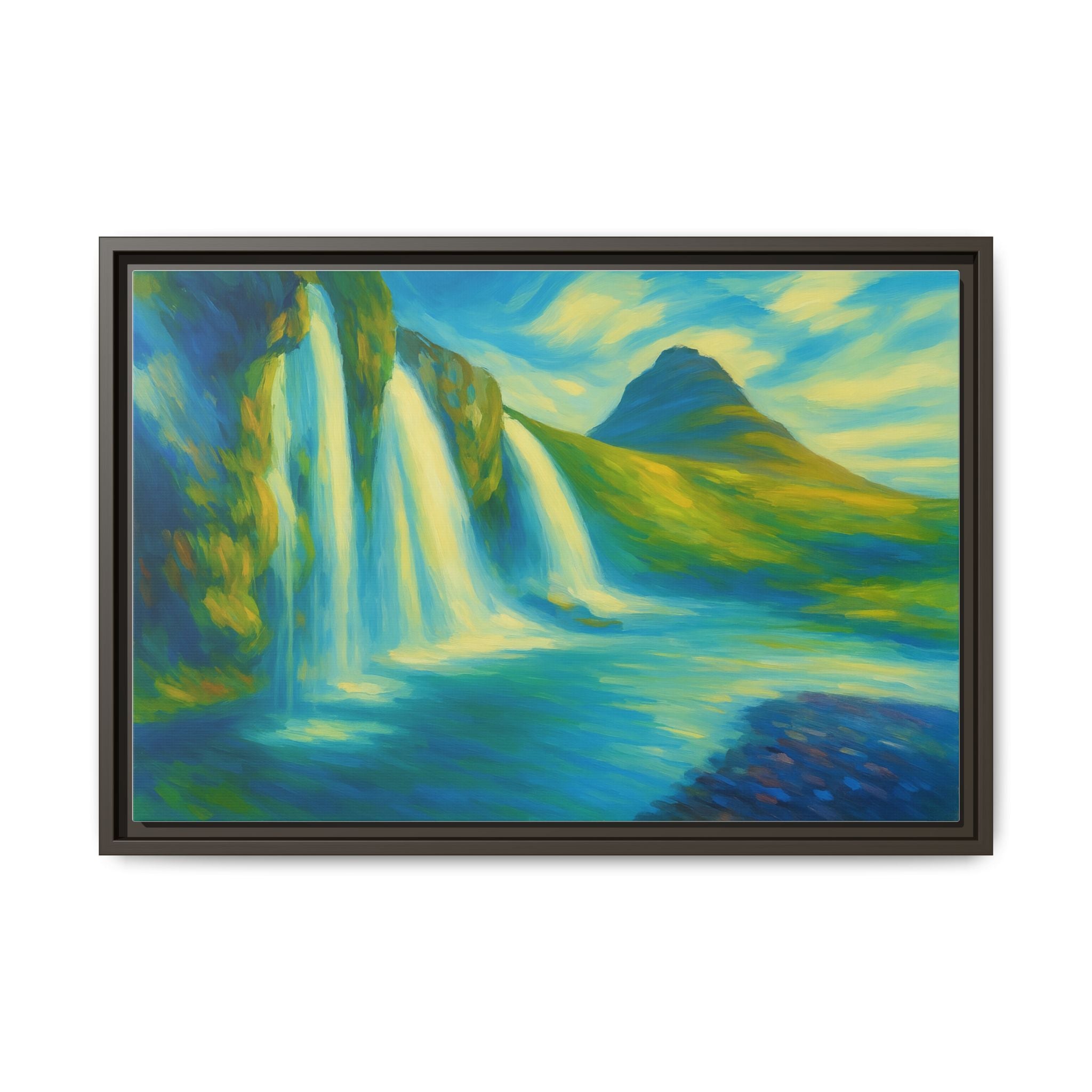 Waterfall Green Landscape