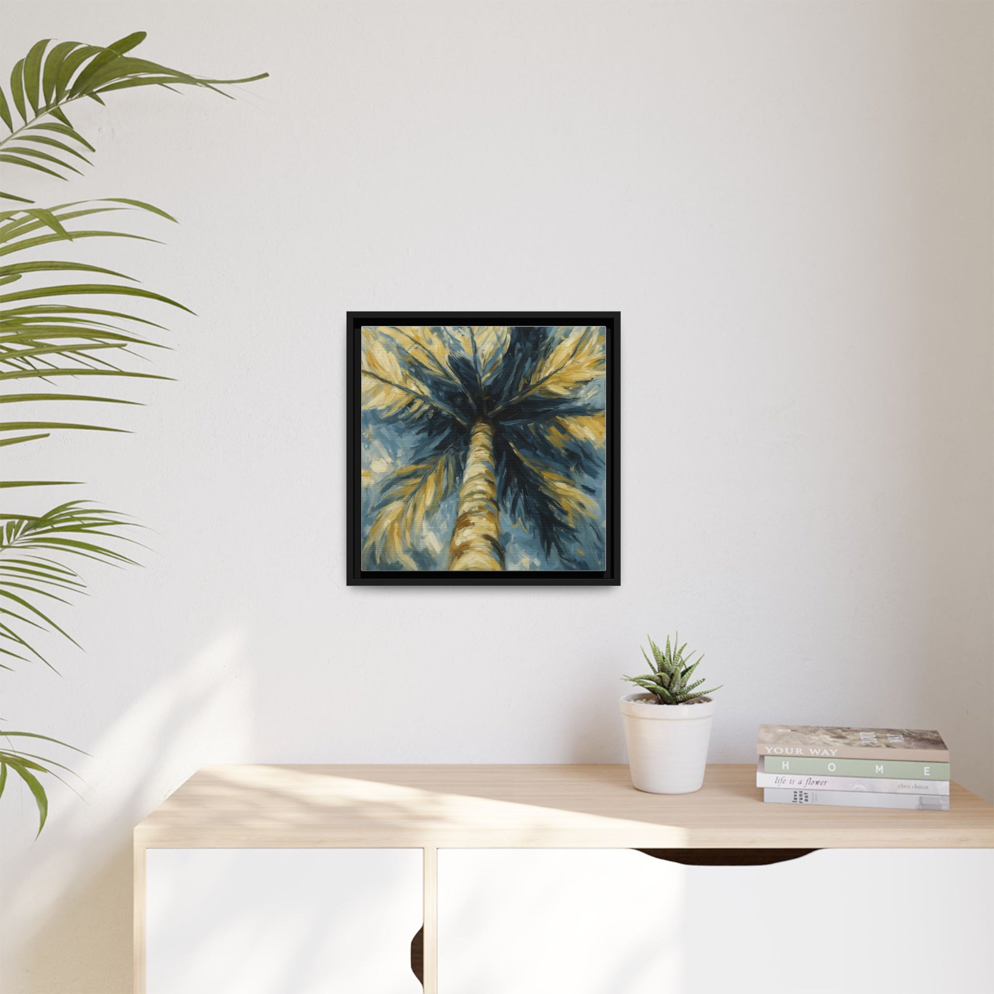 Blue Palm Tree