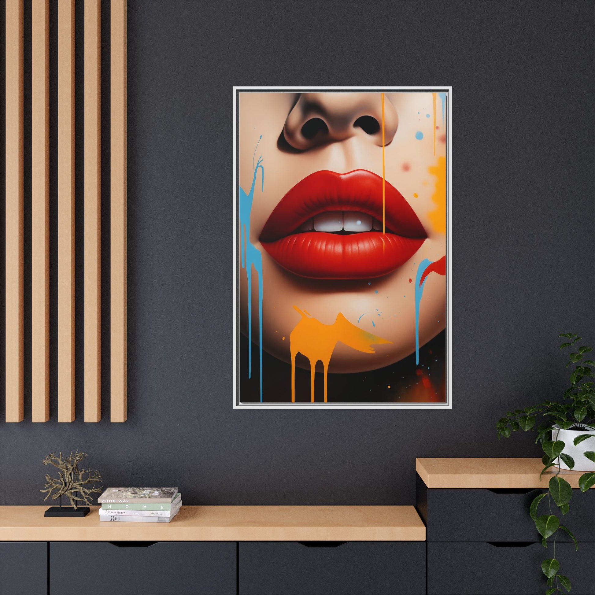 Color Drip Lips