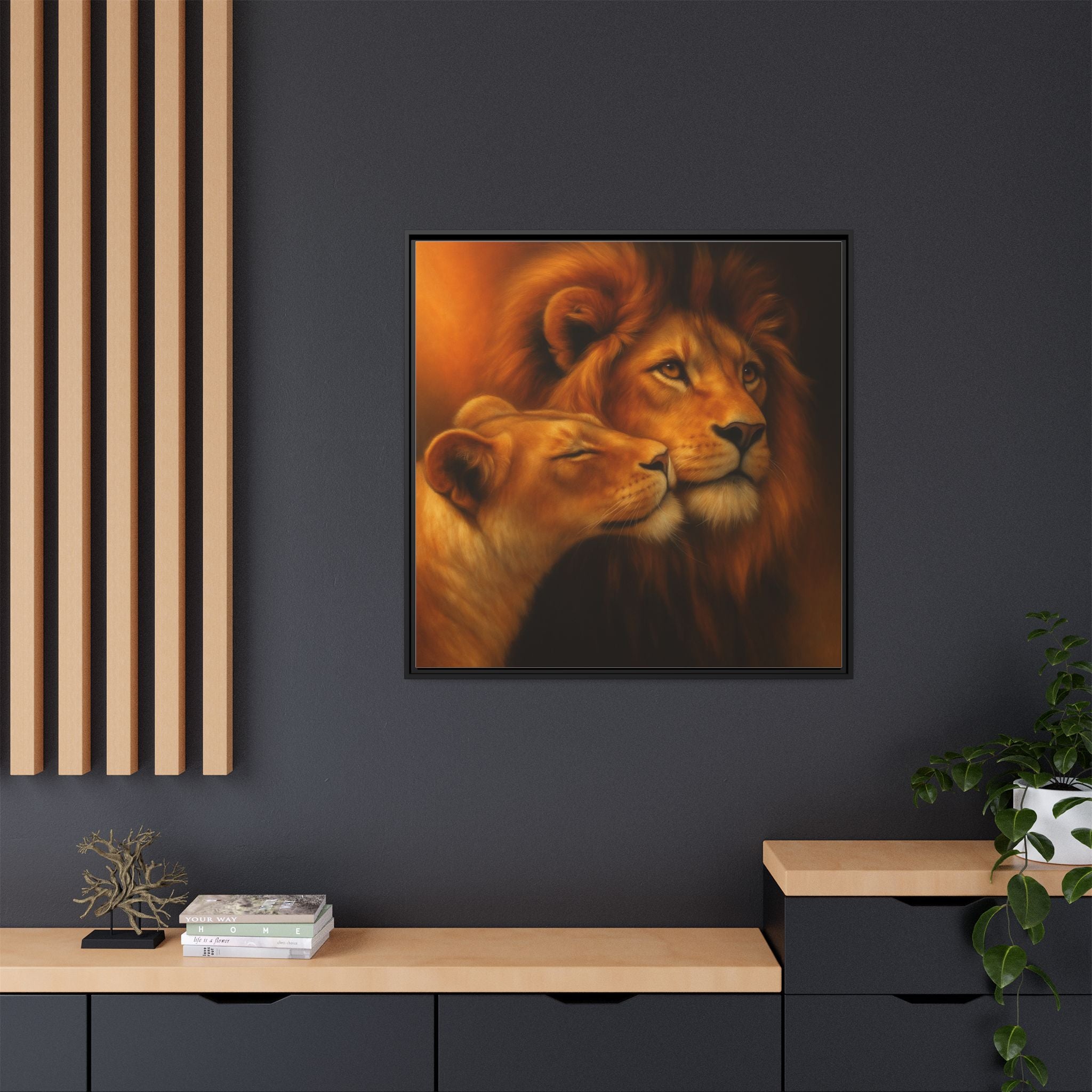 Lion Couple Wildlife